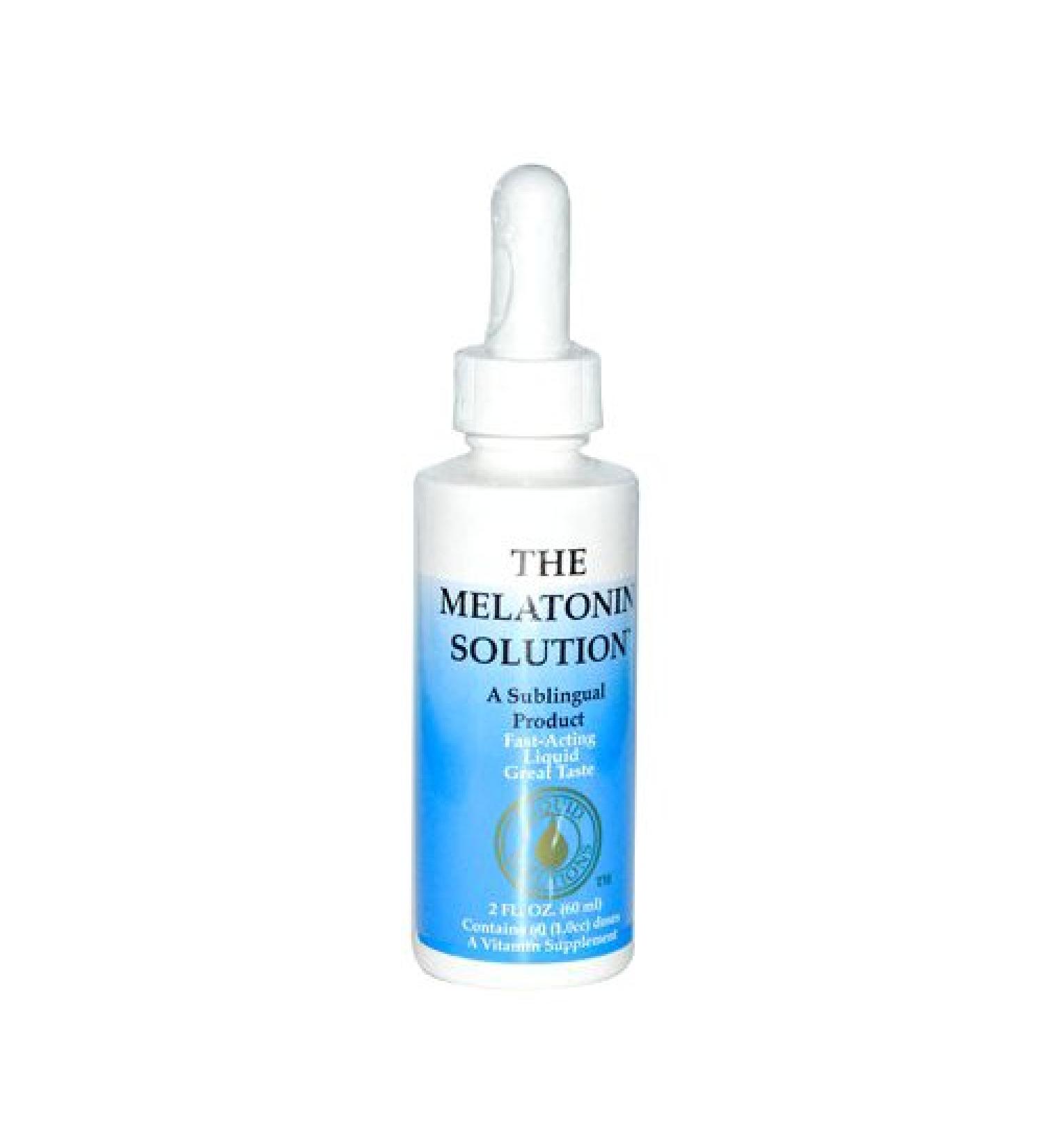 Sublingual Products Melatonin Solution, 2 Fluid Ounce