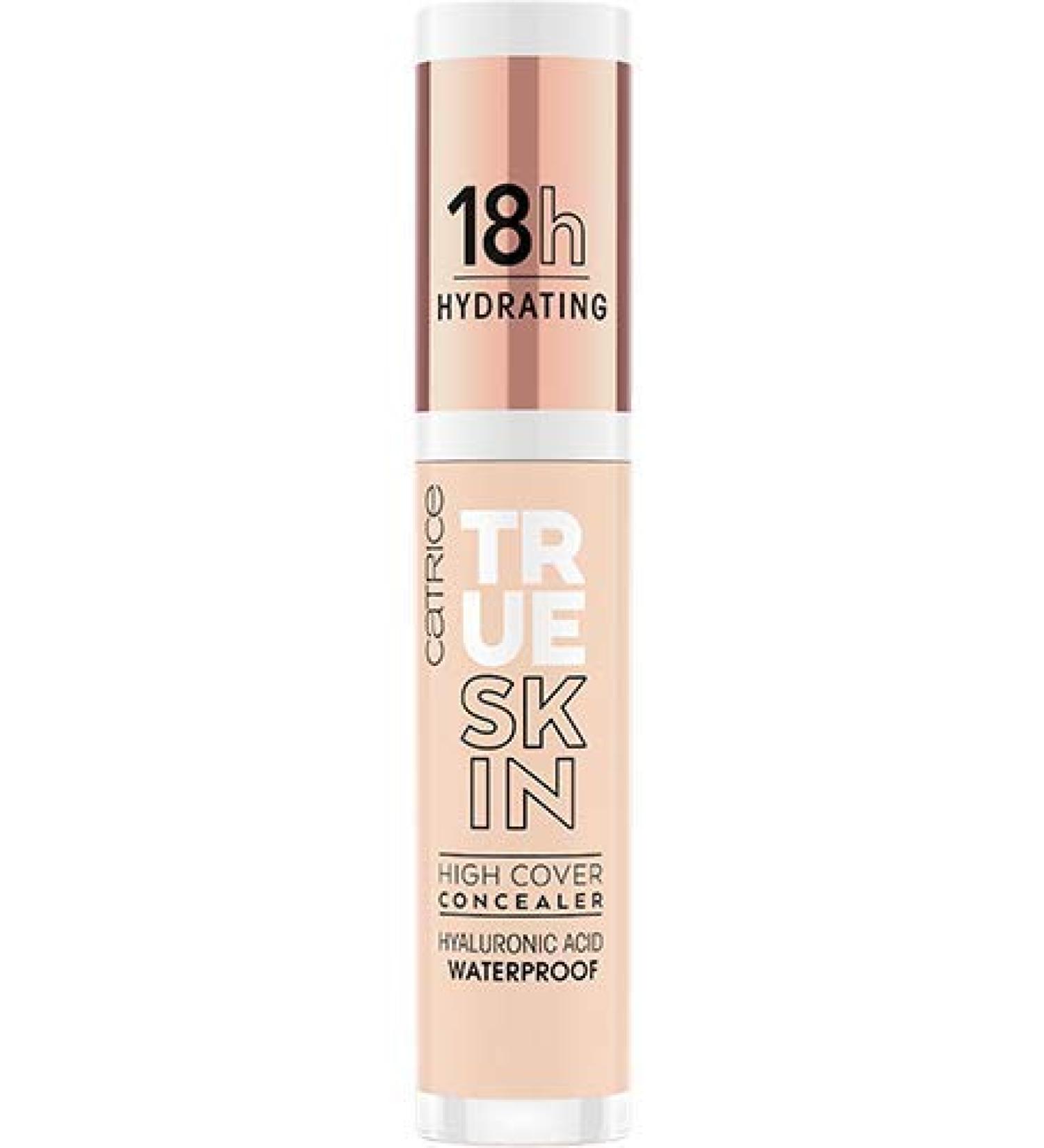 Catrice True Skin High Cover Concealer | Waterproof & Lightweight | Hyaluronic Acid, 18-Hour Wear | Vegan, Cruelty-Free, Gluten-Free | Neutral Ivory - Buy Online on GoSupps.com