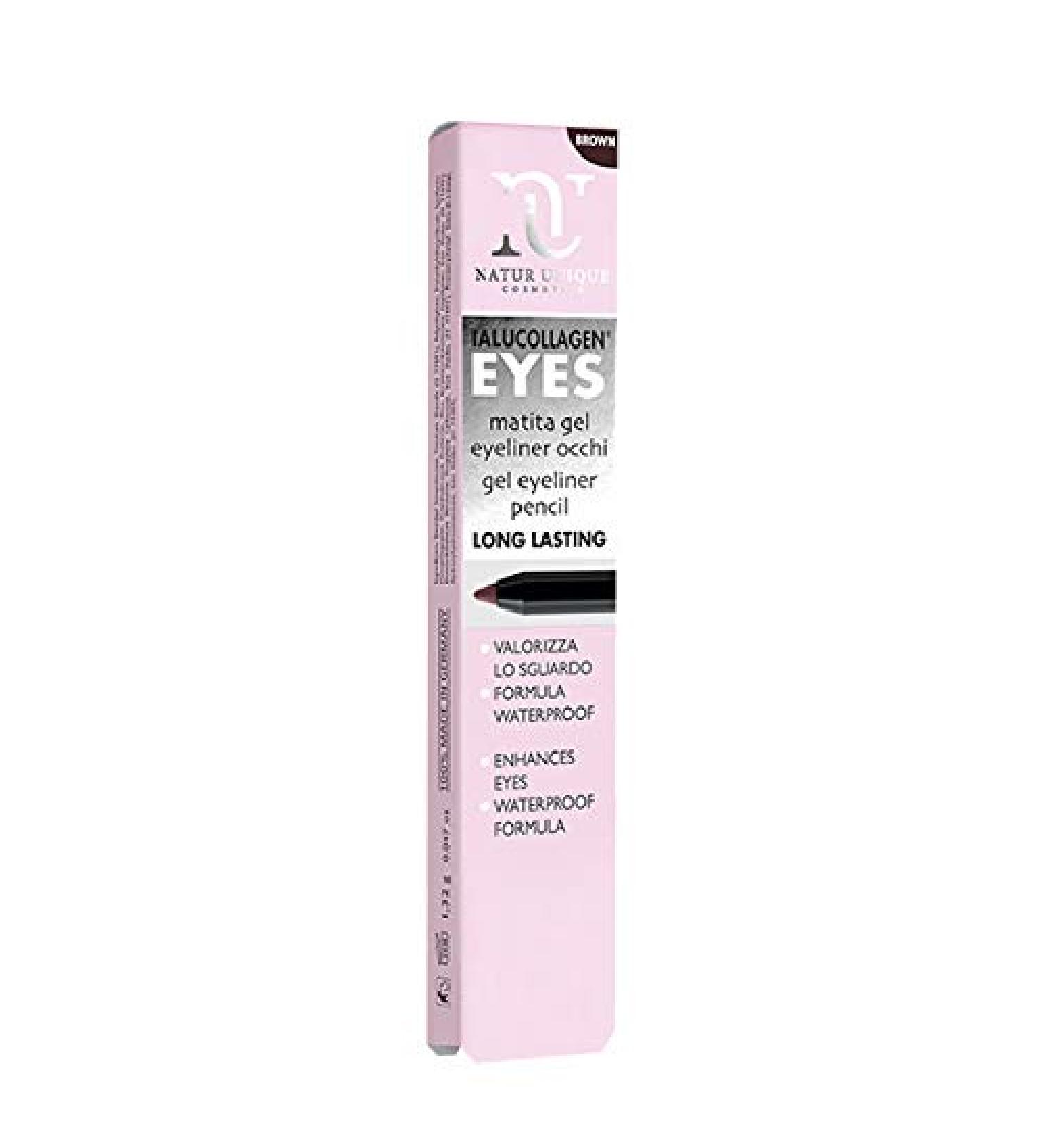 NATUR UNIQUE Ialucollagen Eyes Crayon Gel Eyeliner Yeux Long Lasting - Marron
