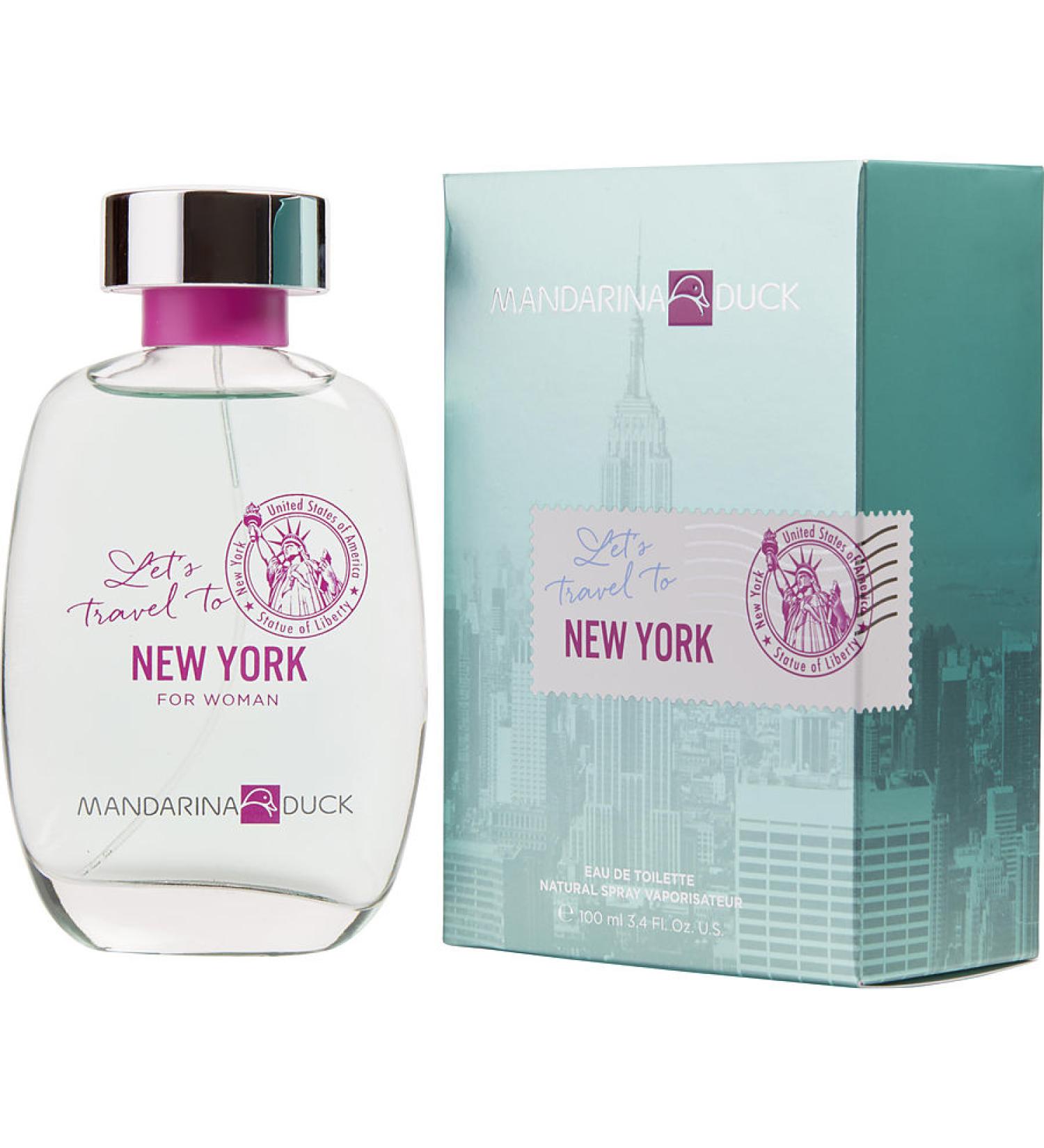 MANDARINA DUCK LET'S TRAVEL TO NEW YORK by Mandarina Duck - EDT SPRAY 3.4 OZ - WOMEN