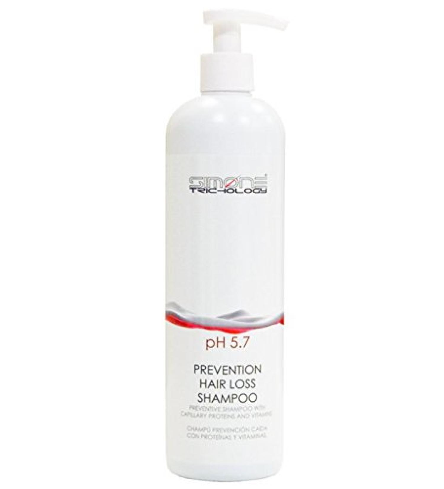 Simone Trichology Prevention Hair Loss Shampoo 500 ml pH 5.4