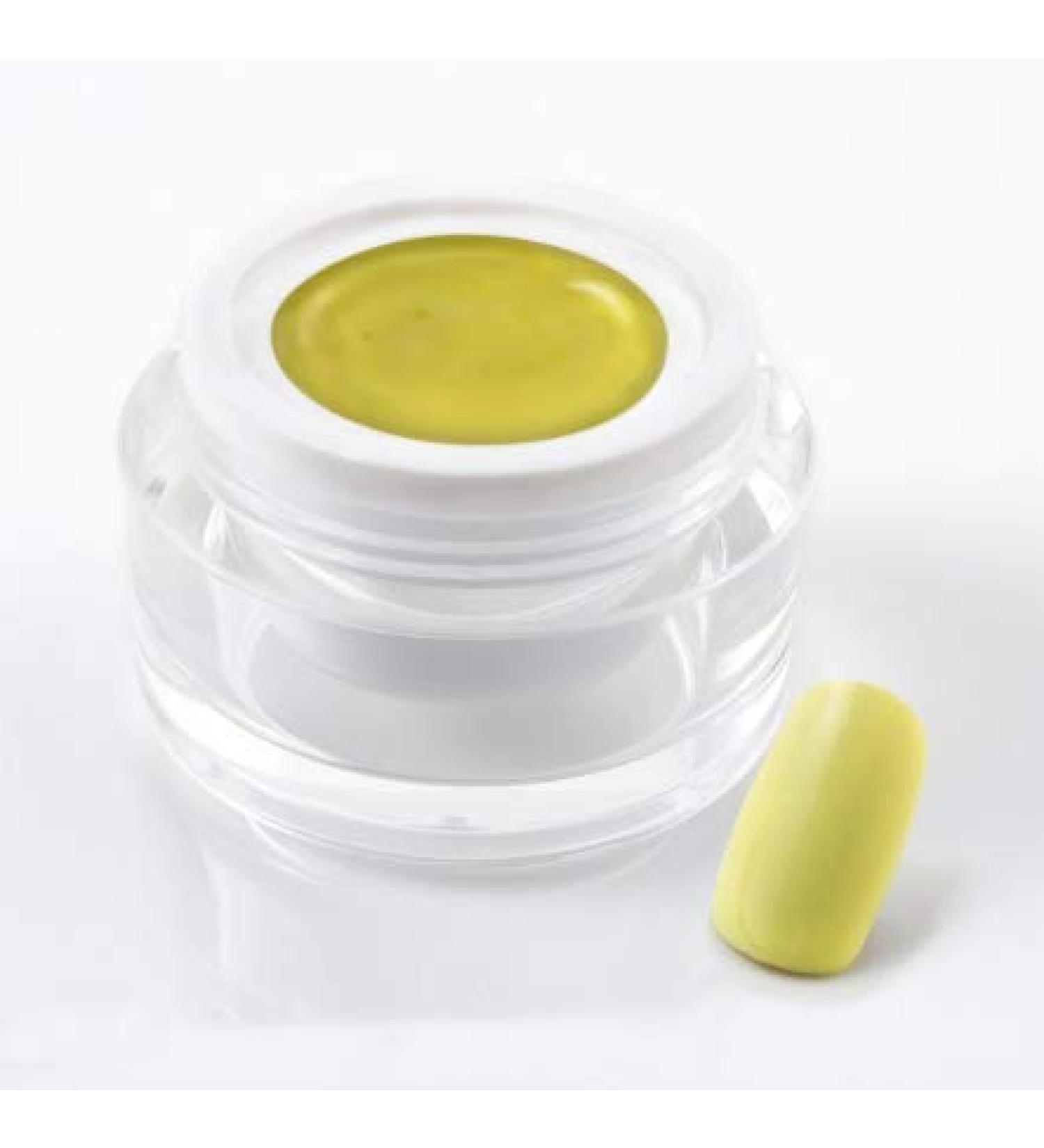 5 ml exclusive UV color gel/colour gel/pastel gel - in neon pastel yellow