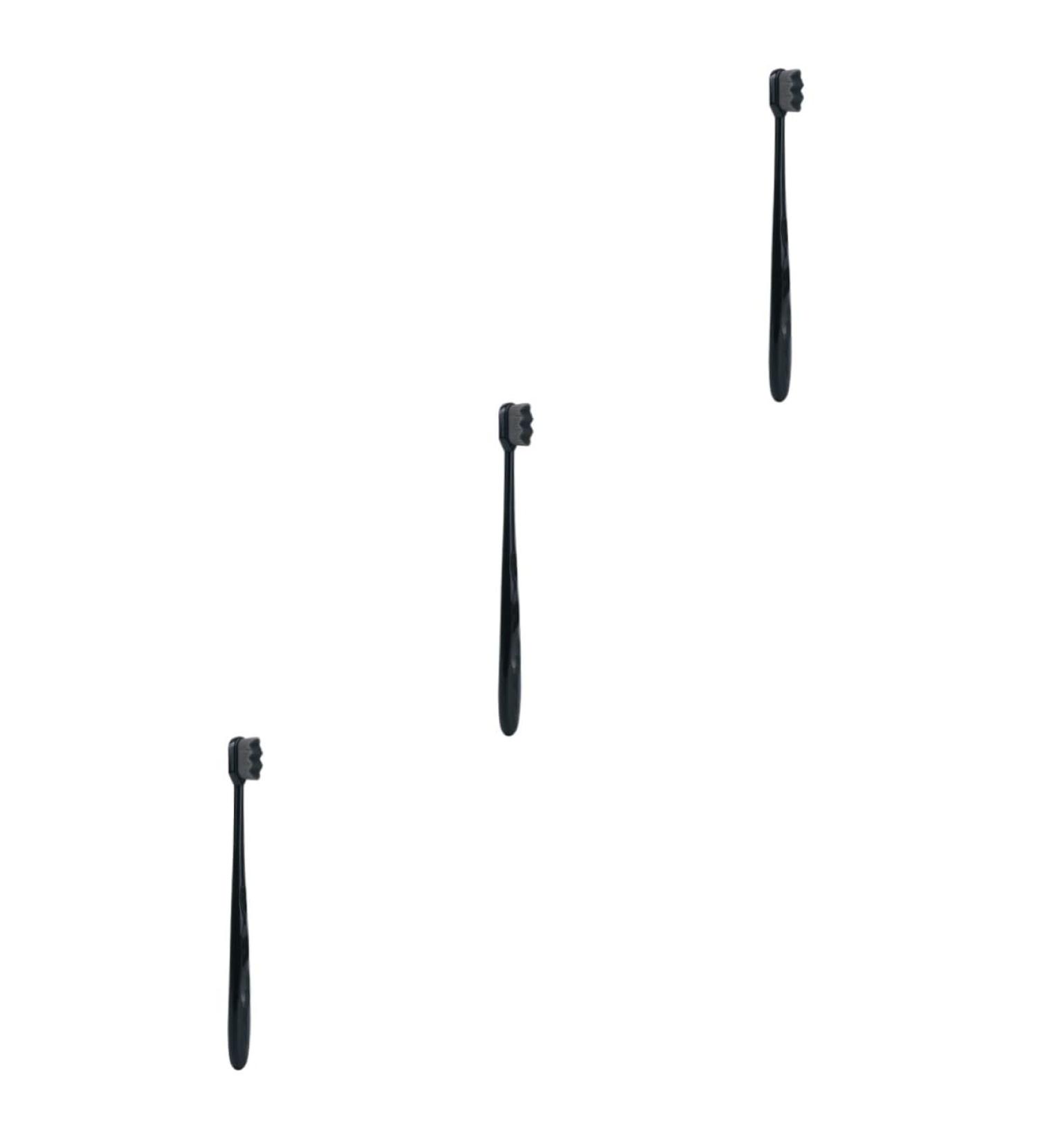 Ultechnovo 3-in-1 Children's Toothbrush with Dental Floss & Charcoal Bristles - Ultimate Oral Care Tool for Kids - Buy Online on GoSupps.com