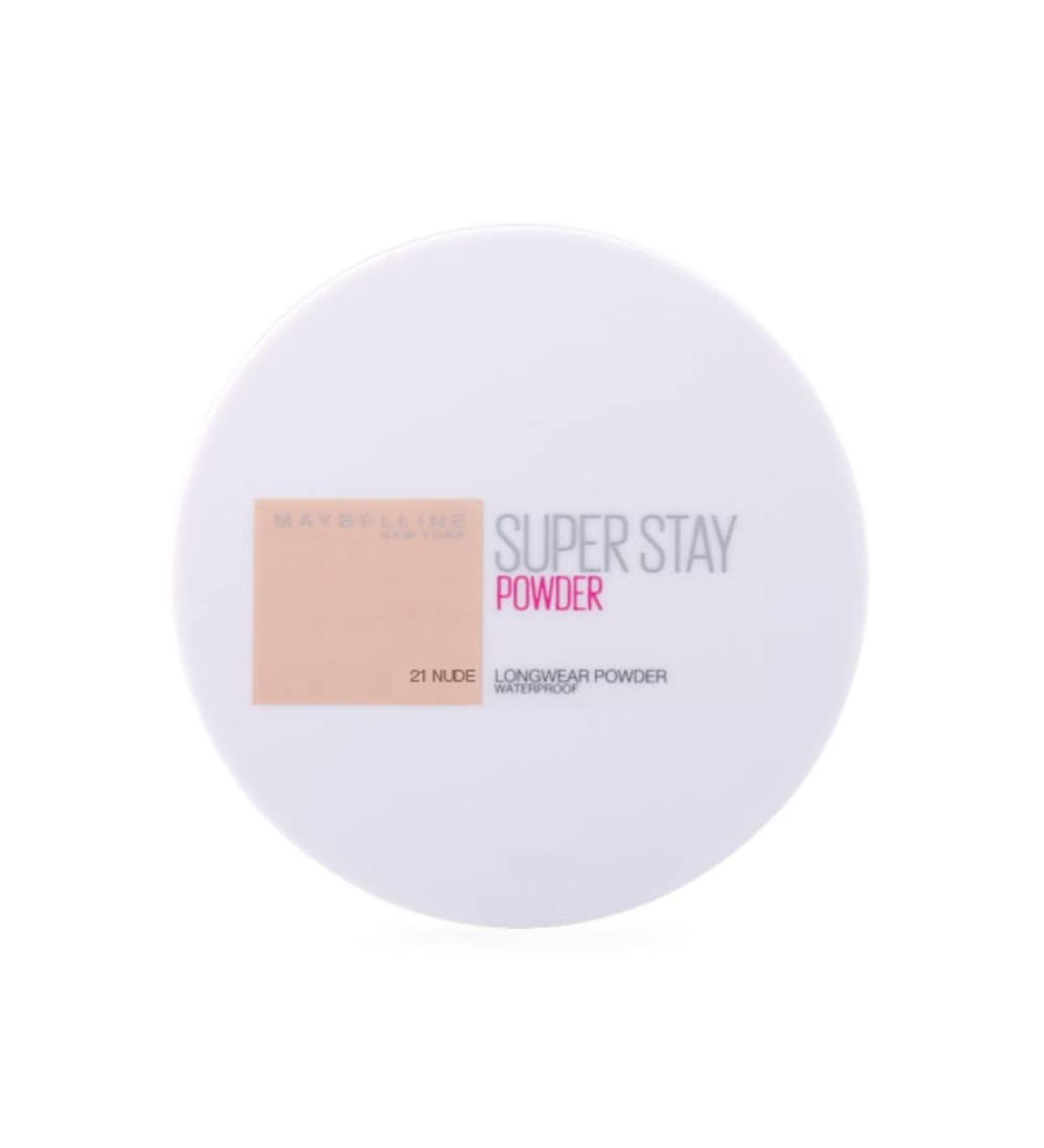 Maybelline Superstay Powder 021 Nude 9g - Long-lasting Matte Finish | Pack of 1 - Buy Online on GoSupps.com