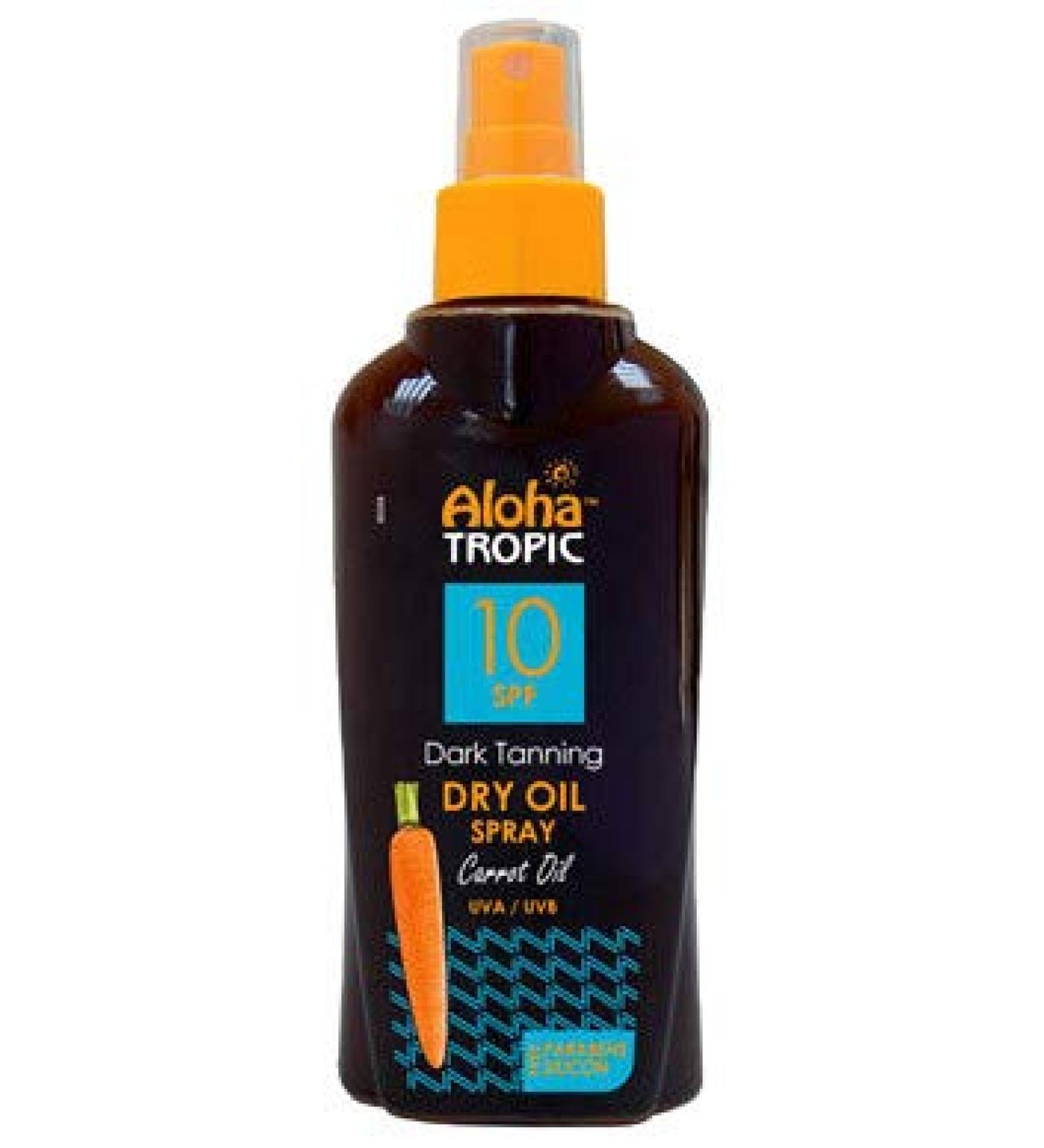 Aloha Tropic Sun Oil Carrot SPF10 200ml