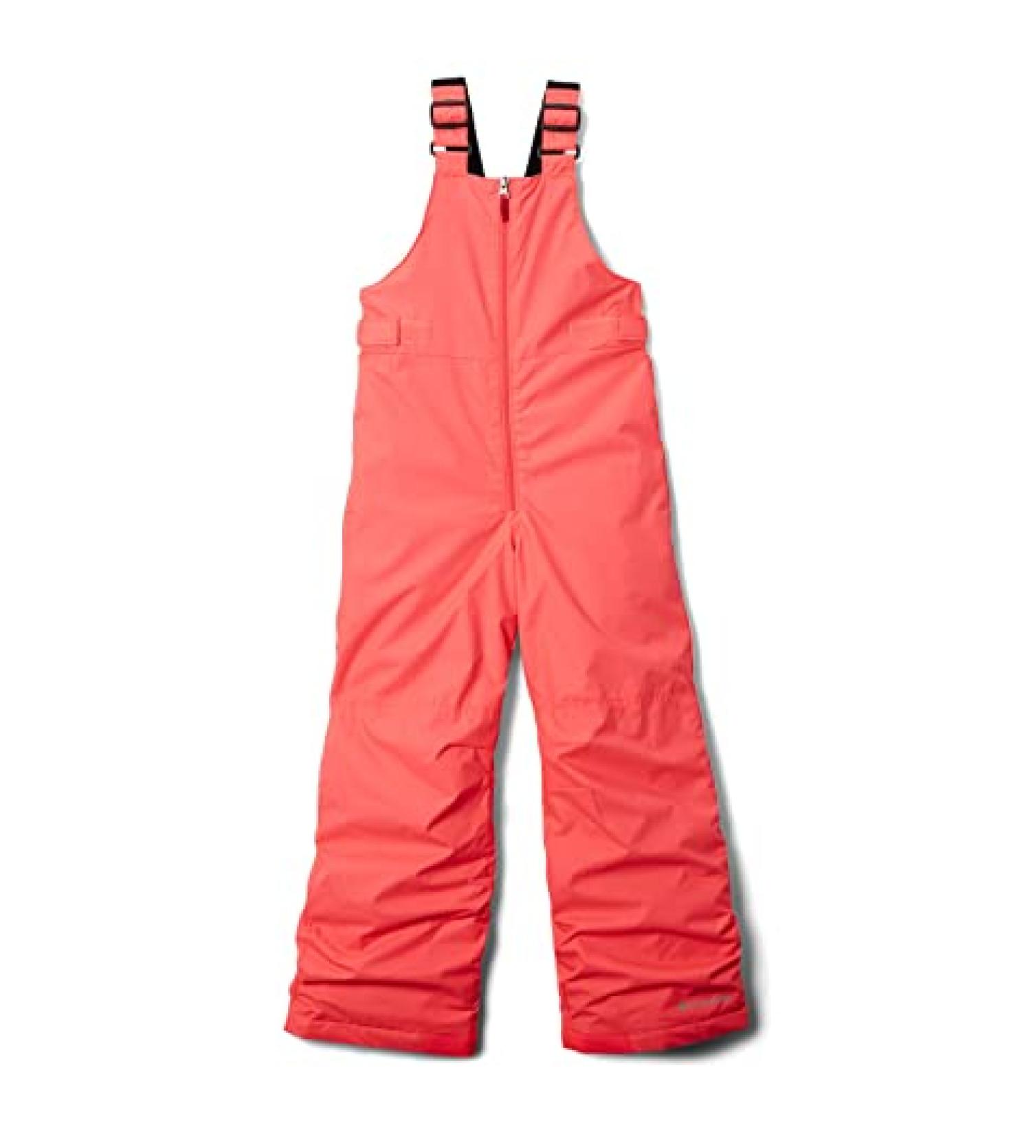 Columbia Kids Snowslope II Bib Snowpant - Neon Sunrise | Medium Size - Buy Online on GoSupps.com