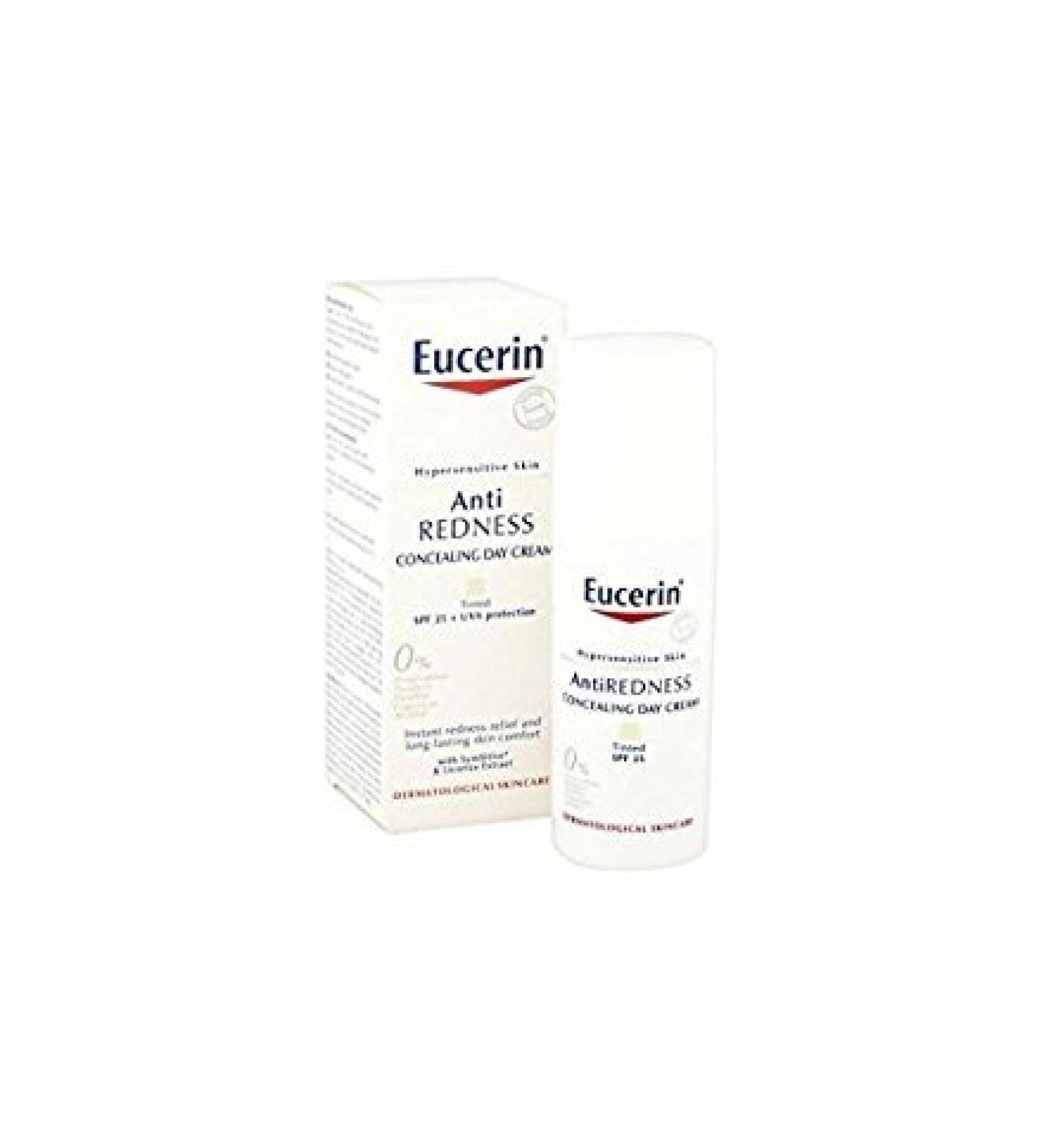 Eucerin Hypersensitive Skin Anti Redness Concealing Day Cream (50ml)