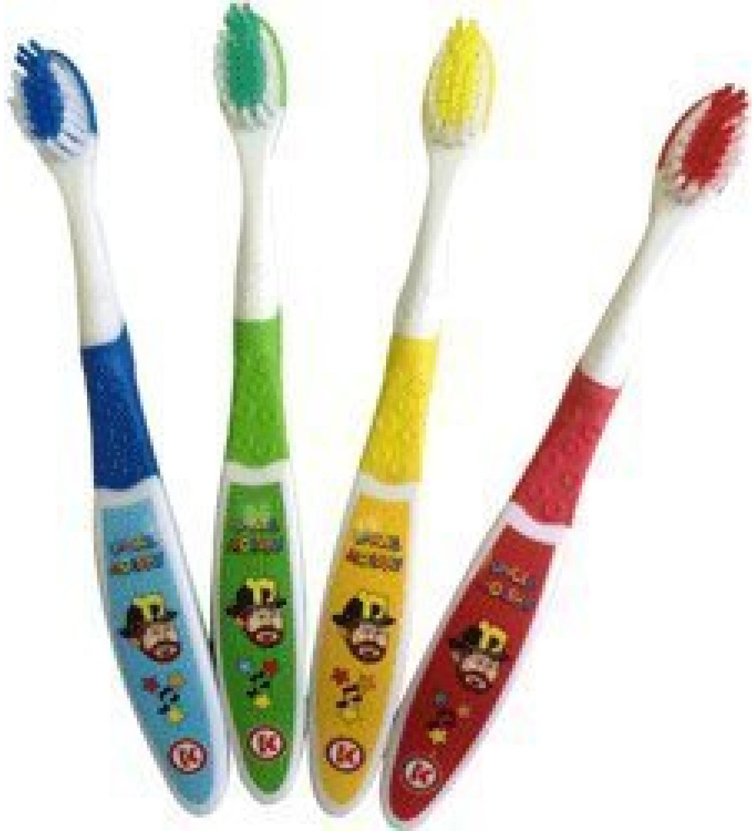 Uncle Moishy Weekday Toothbrush - 4 Pack by Kosher Innovations