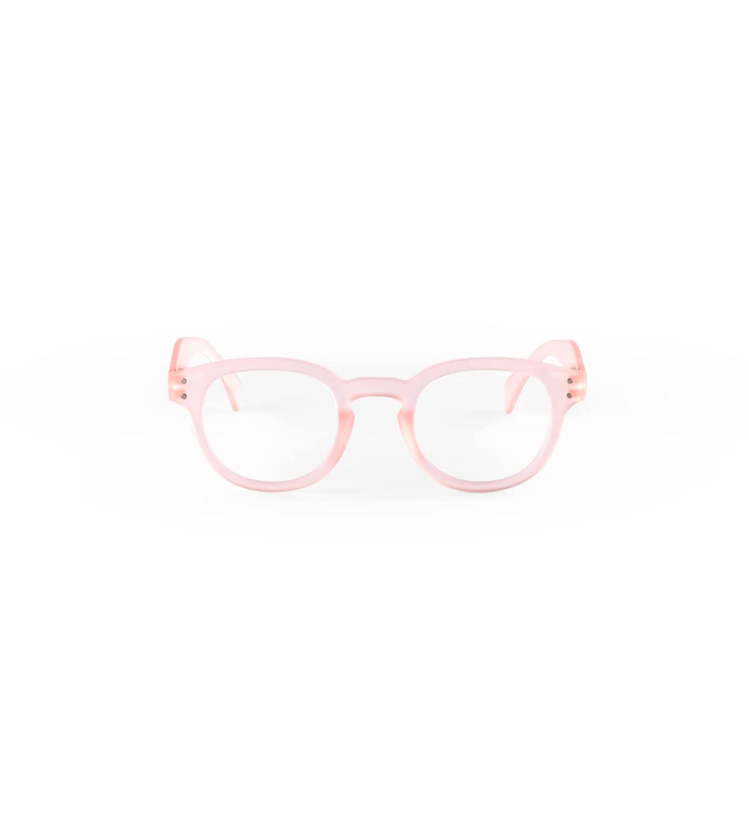 Popme Unisex Pink Pearl Reading Glasses with Blue Light Filter - 2.5 Diopters One Size - Stylish & Comfortable for Presbyopia - Buy Online on GoSupps.com