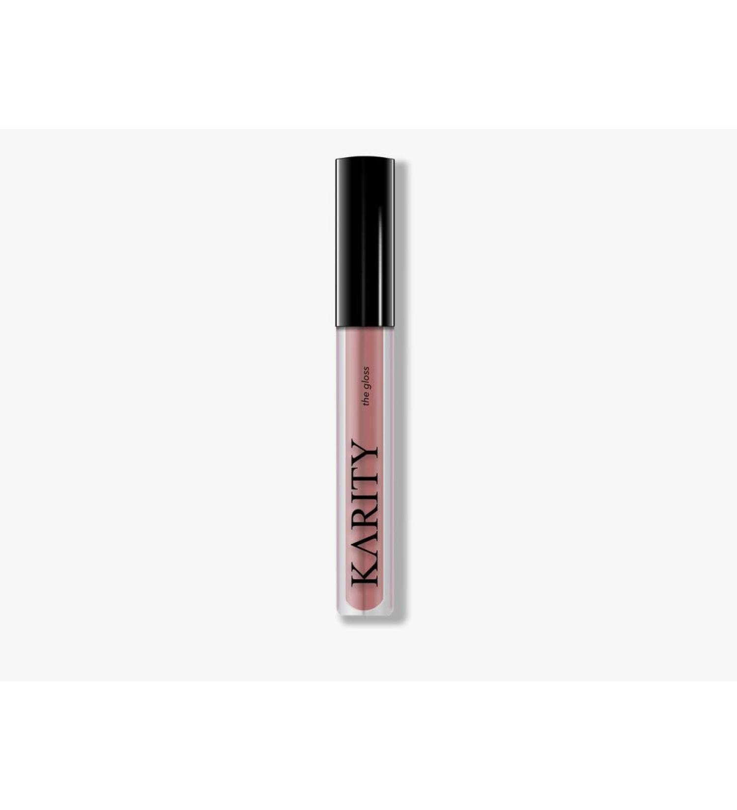 Karity THE GLOSS High-Shine Lip Gloss - Layla Rose Nude with Gold Shimmer | International Shipping Available - Buy Online on GoSupps.com