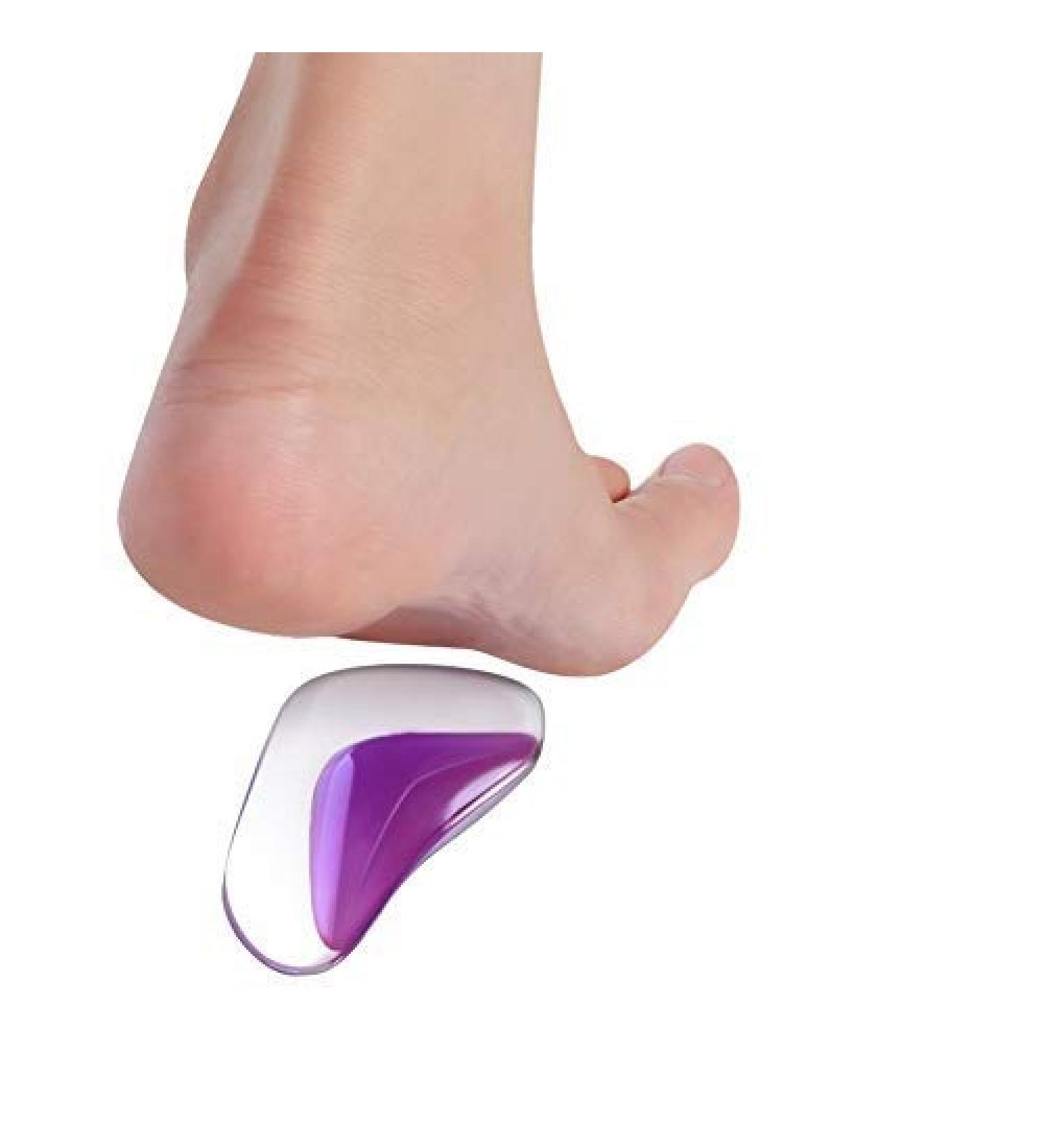 Doact Arch Support Gel Insoles - Flat Feet & Plantar Fasciitis Orthotics | High Cushion Pads for Men & Women - Buy Online on GoSupps.com