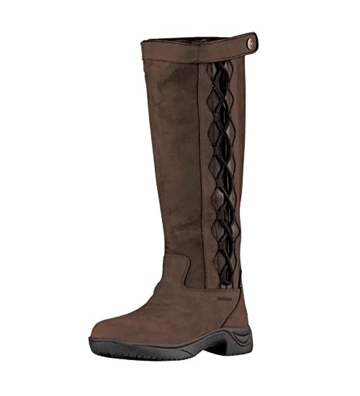 Dublin Pinnacle Boots II 7.5 Chocolate - Premium Equestrian Footwear - Buy Online on GoSupps.com