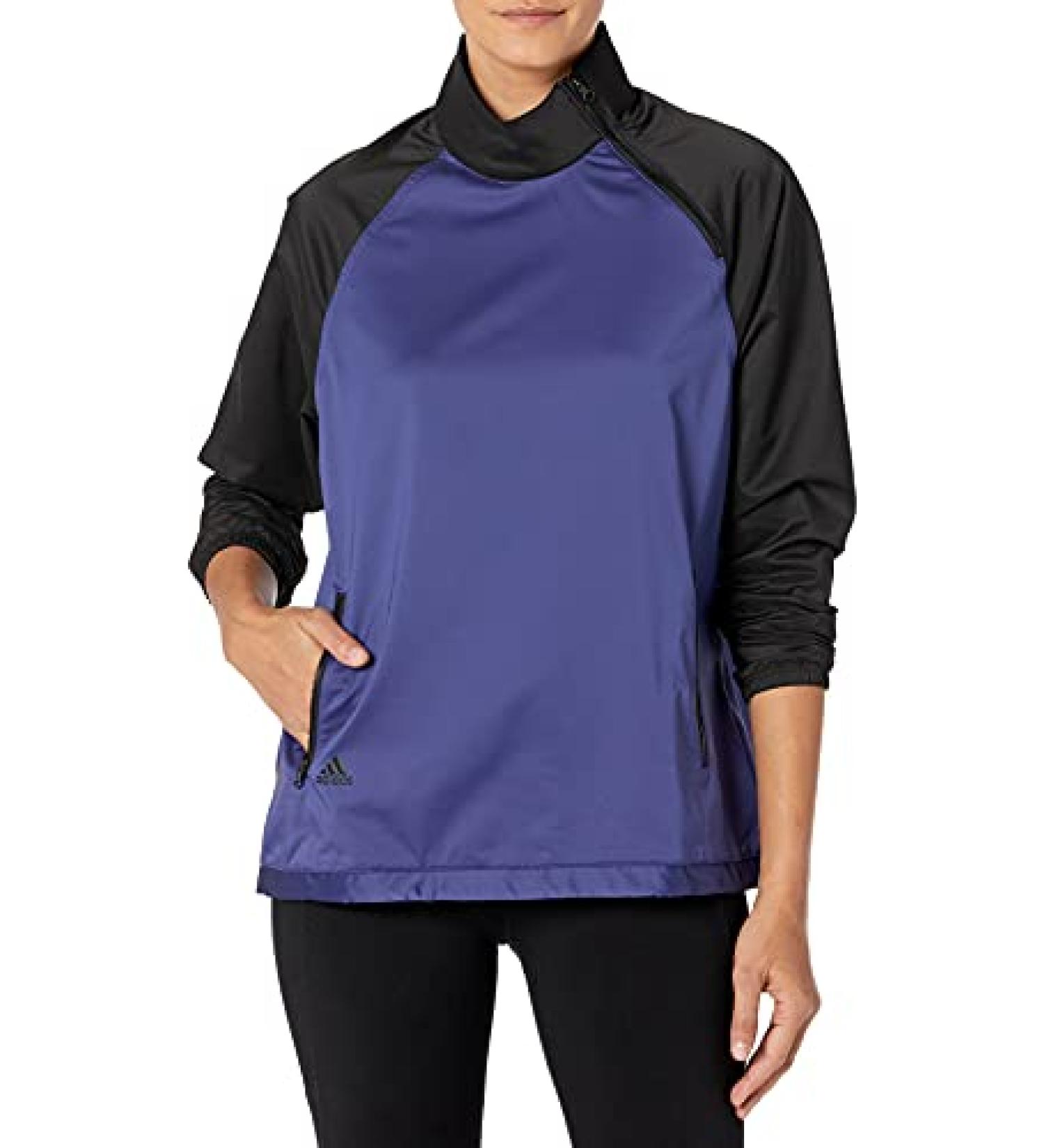 adidas Women's Primeblue Quarter Zip Pullover Flash X-Small