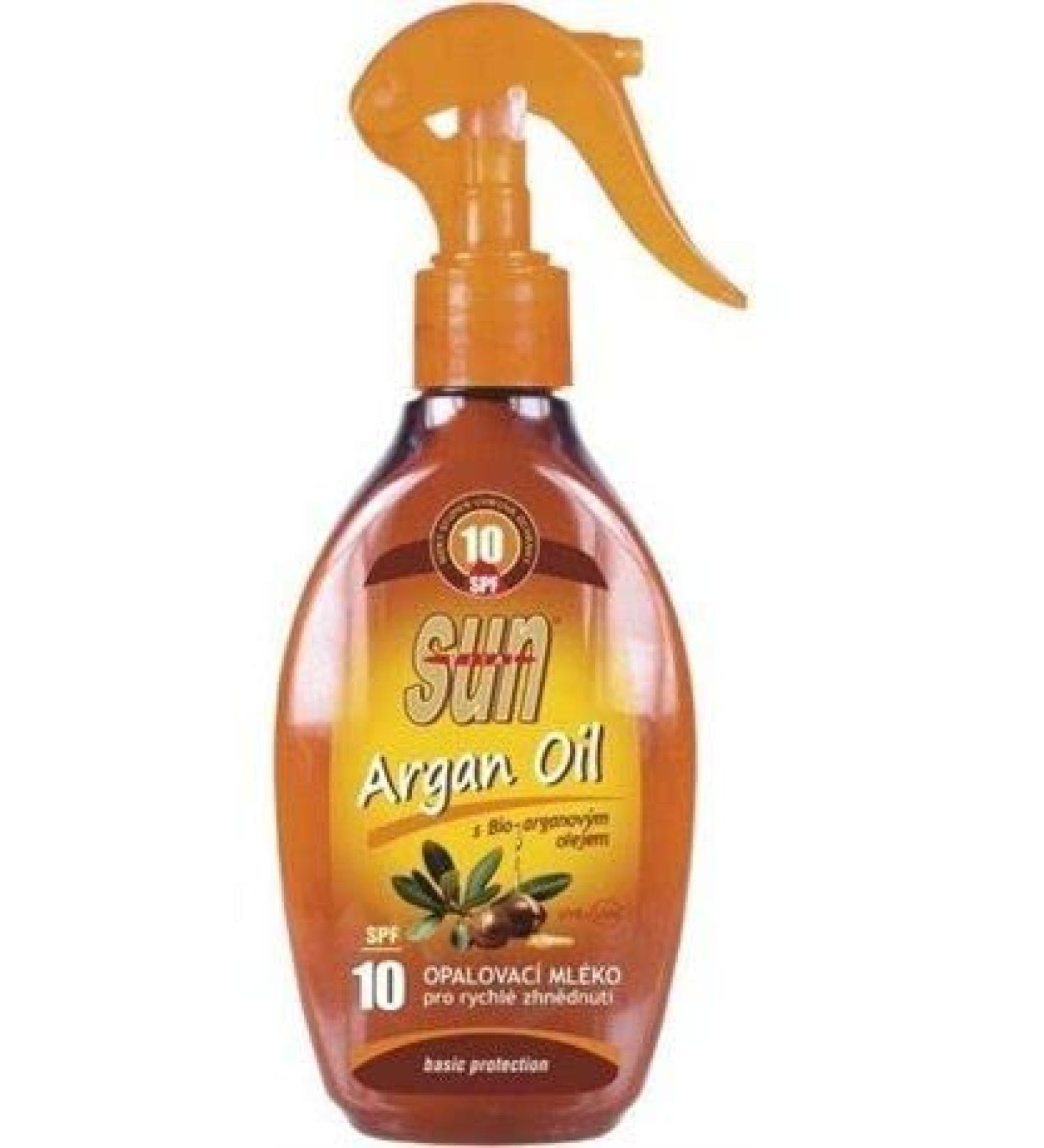 Sun Argan Bronz Suntan Lotion Spf 10 - Opalovací Mléko S Arganovým Olejem 200ml