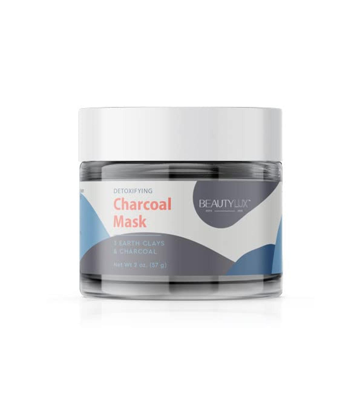 Detoxifying Charcoal Mask - Cleanse & Purify with Triple-Action Clays | 2 oz - Buy Online on GoSupps.com