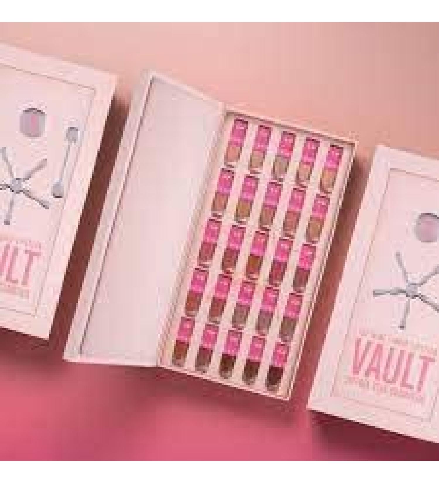 Jeffree Star Cosmetics Nude Lipstick Vault - 20 Mini Shades for Every Skin Tone - Buy Online on GoSupps.com