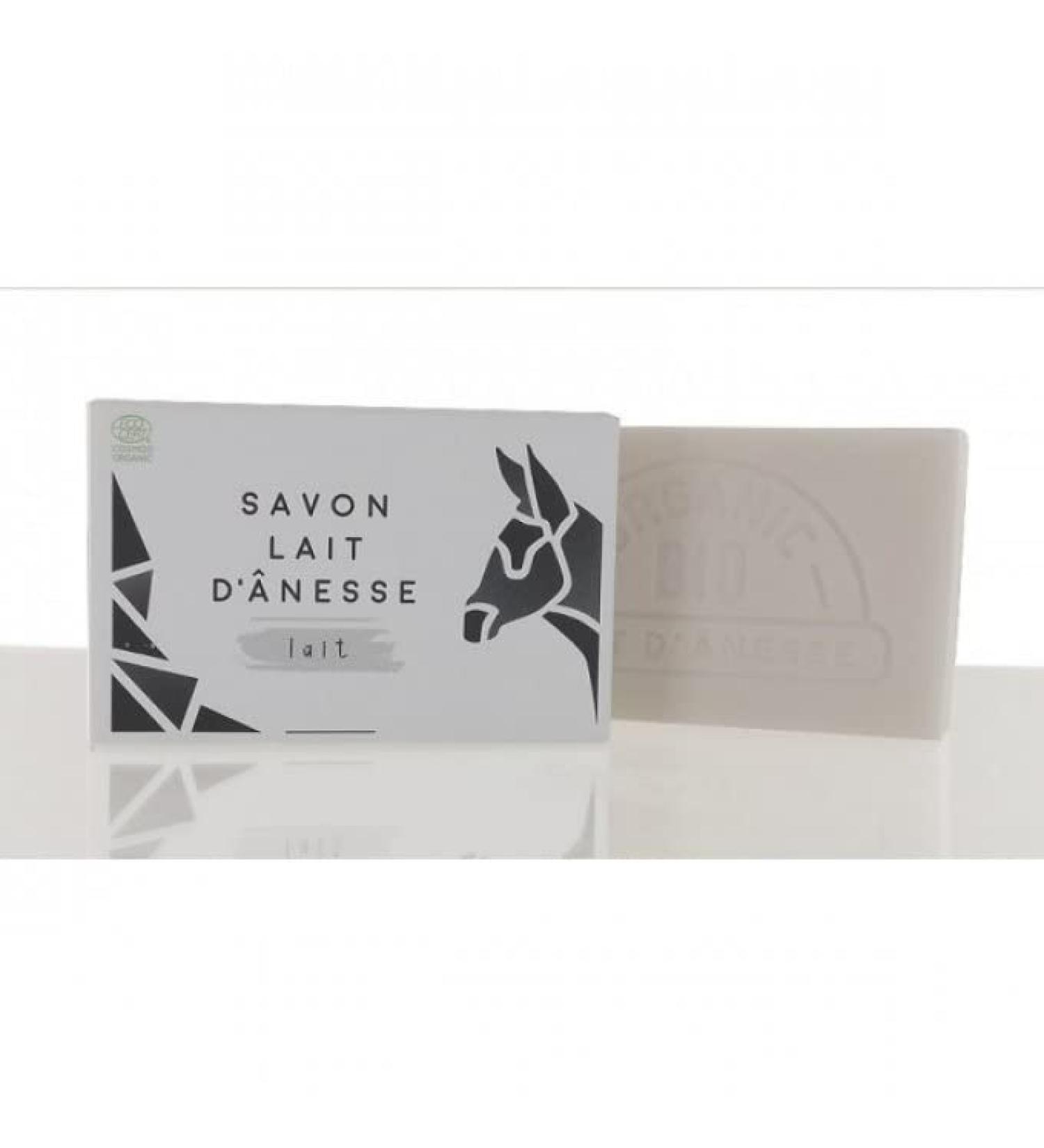 Senteur et beaut Organic soap enriched with organic donkey milk milky soft fragrance 90g - COSMOS ORGANIC certified - 100% natural ingredients
