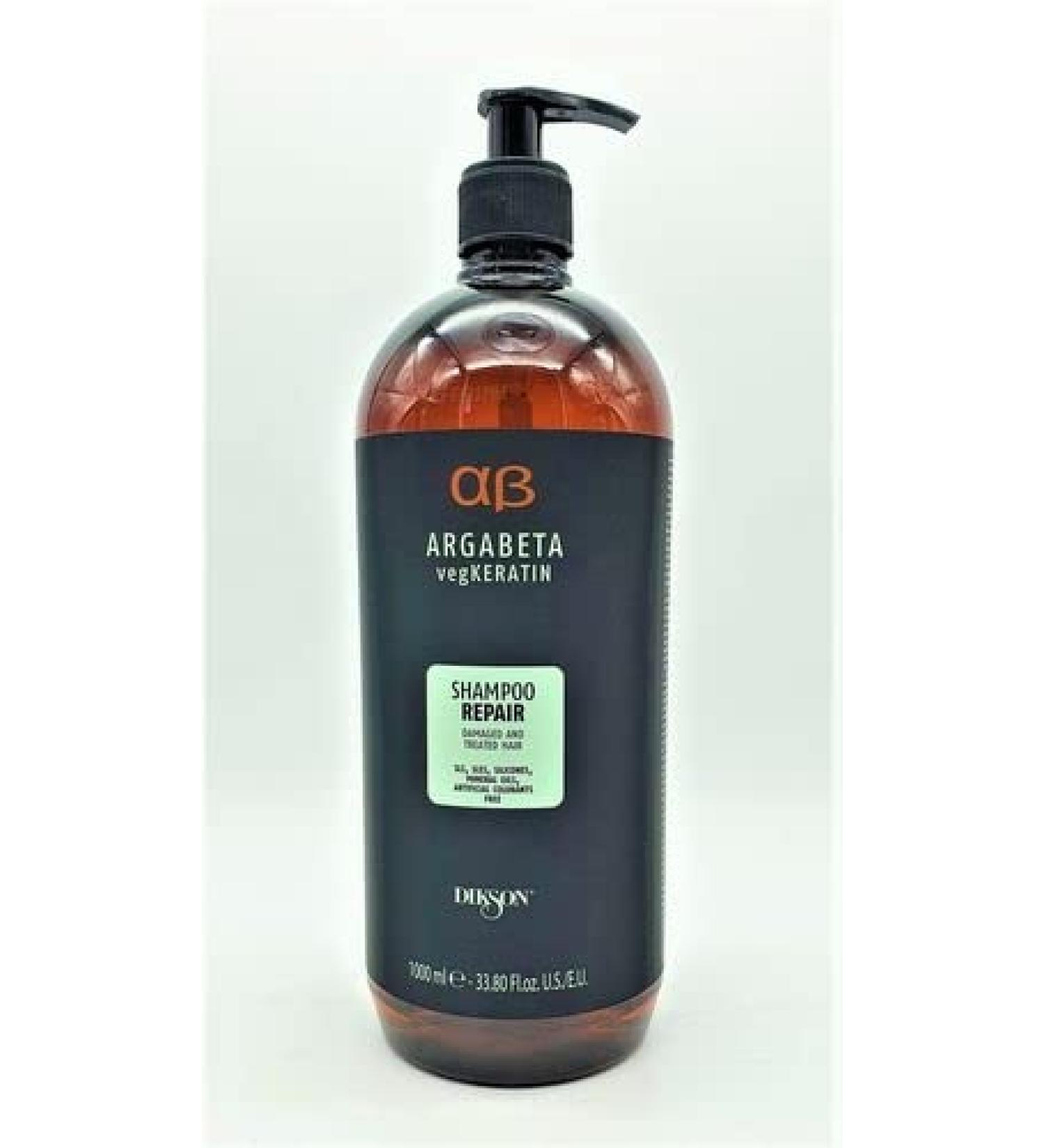 Shampoo repair 1000 ml - ArgaBeta vegKeratin Dikson