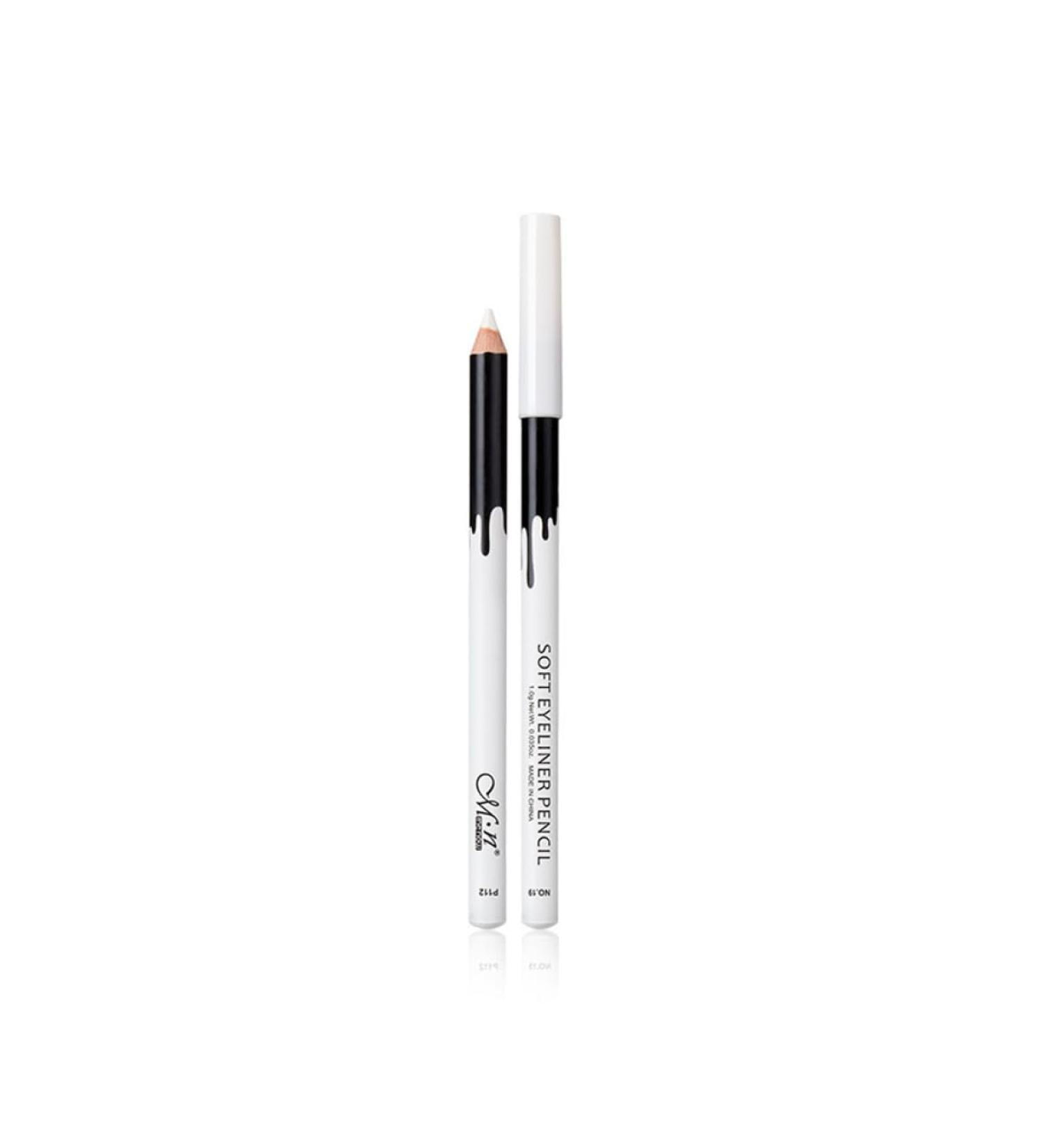 12 Pcs Eye Liner Pencil Natural Matte Long Lasting Hypoallergenic Under Eyeliners Eye Makeup Soft Crayon Pencils White Hypoallergenic Eyeliners - Buy Online on GoSupps.com