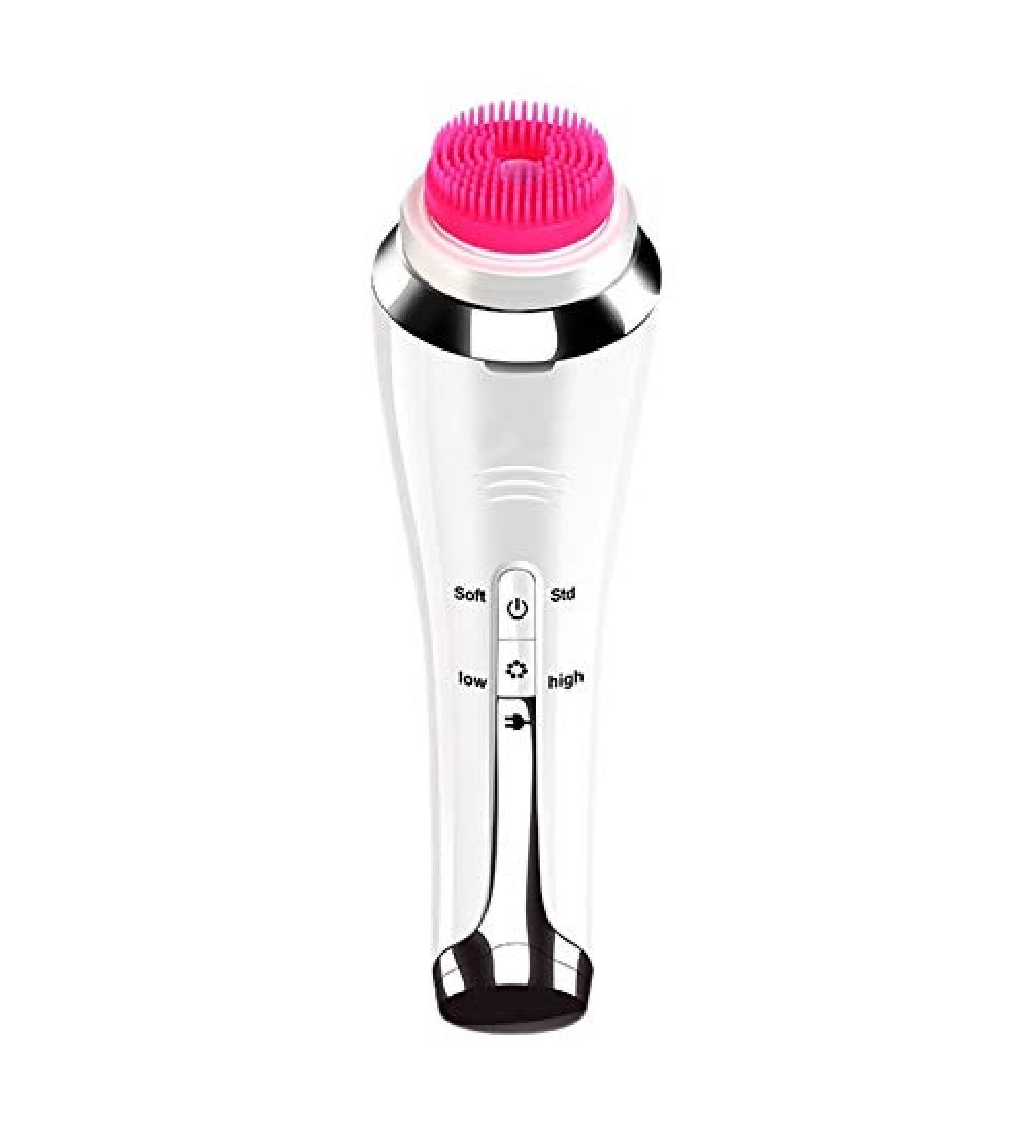 RIYAN 4 in 1 Cleansing Brush Exfoliating Cleaner Brush with 4 Brush for Exfoliating Massaging Remove Blackhead - Buy Online on GoSupps.com