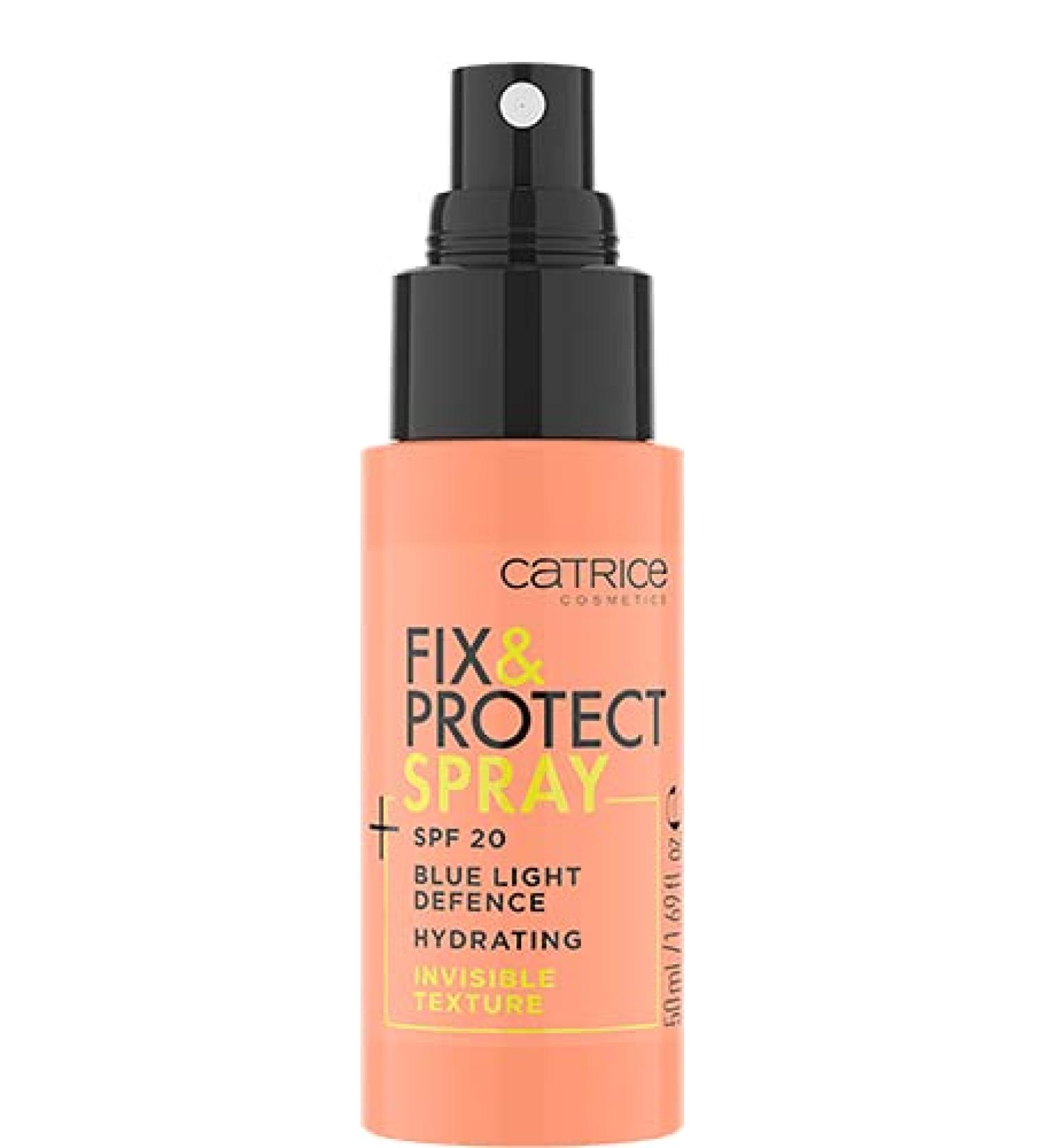 Catrice Fix & Protect Facial Spray 50ml | Quick-Drying Translucent Vegan Fixing Spray for Combination Skin - Buy Online on GoSupps.com