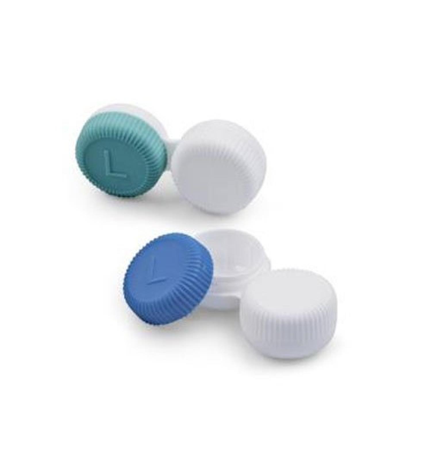 Flat container / contact lens container for all types of contact lenses | antimicrobial
