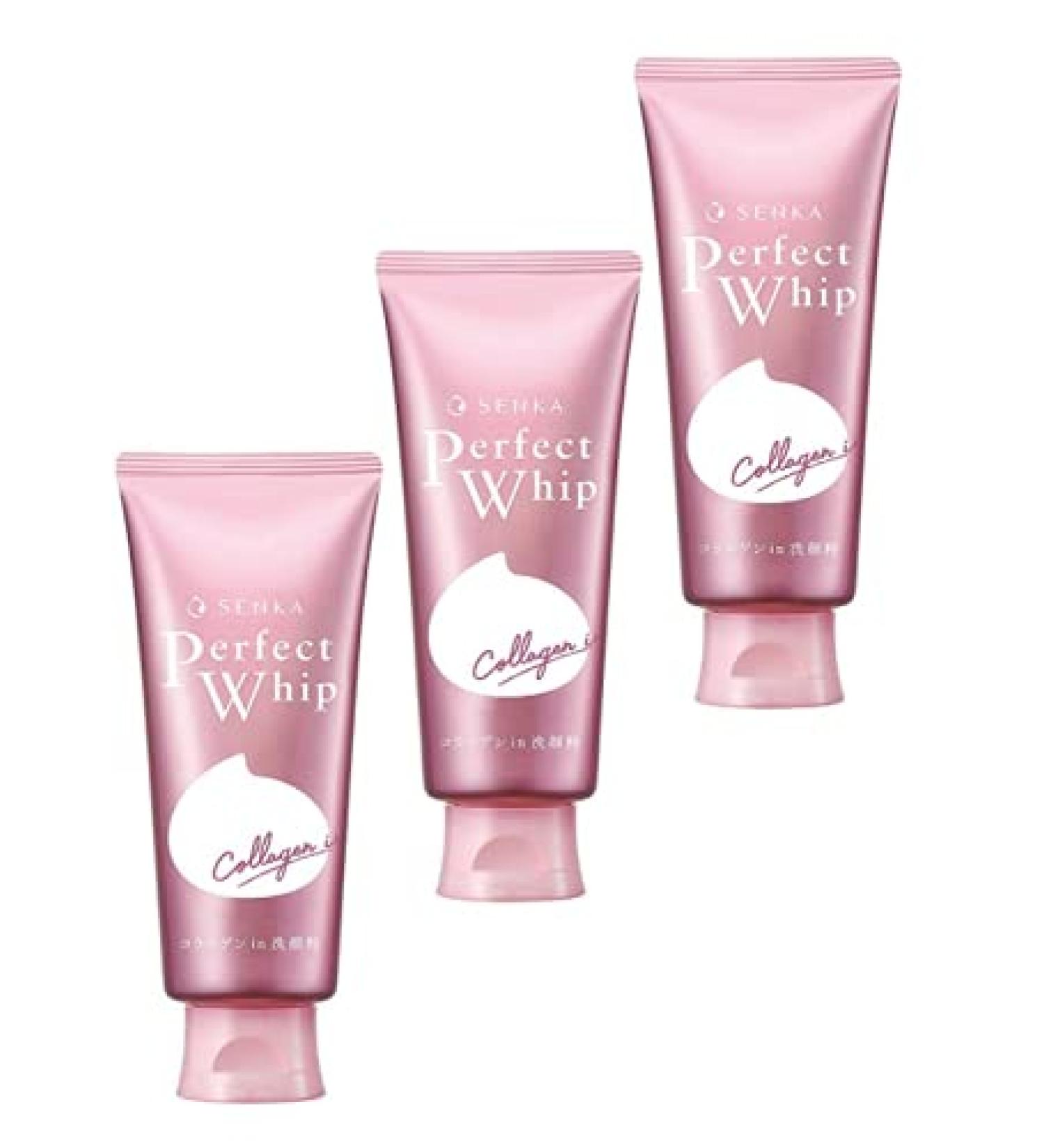 Bulk Face Wash Course - Perfect Whipped Collagen 120g (x3) - International Shipping Available - Buy Online on GoSupps.com