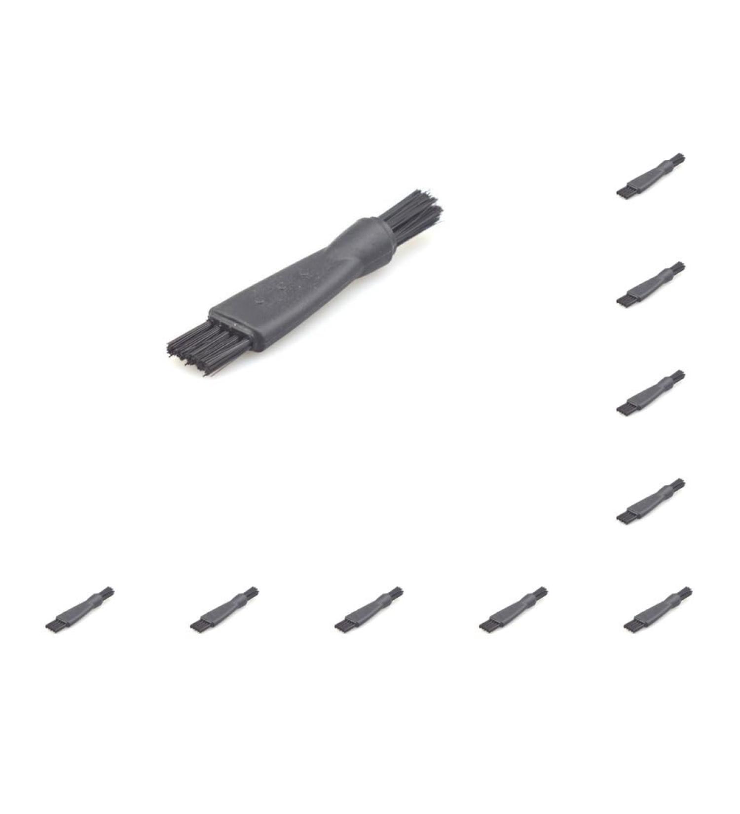 Geardeangloow 10-Set Multi-Colored Razor Cleaning Brushes - Electric Razor Accessories & Hair Remover Tools - Buy Online on GoSupps.com