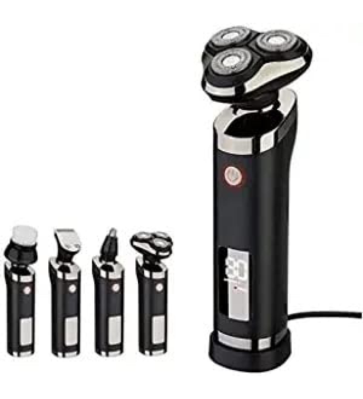 Buy Electric Razor for Men | Rotary Shaver with Digital Display | Rechargeable & Easy to Use - Buy Online on GoSupps.com