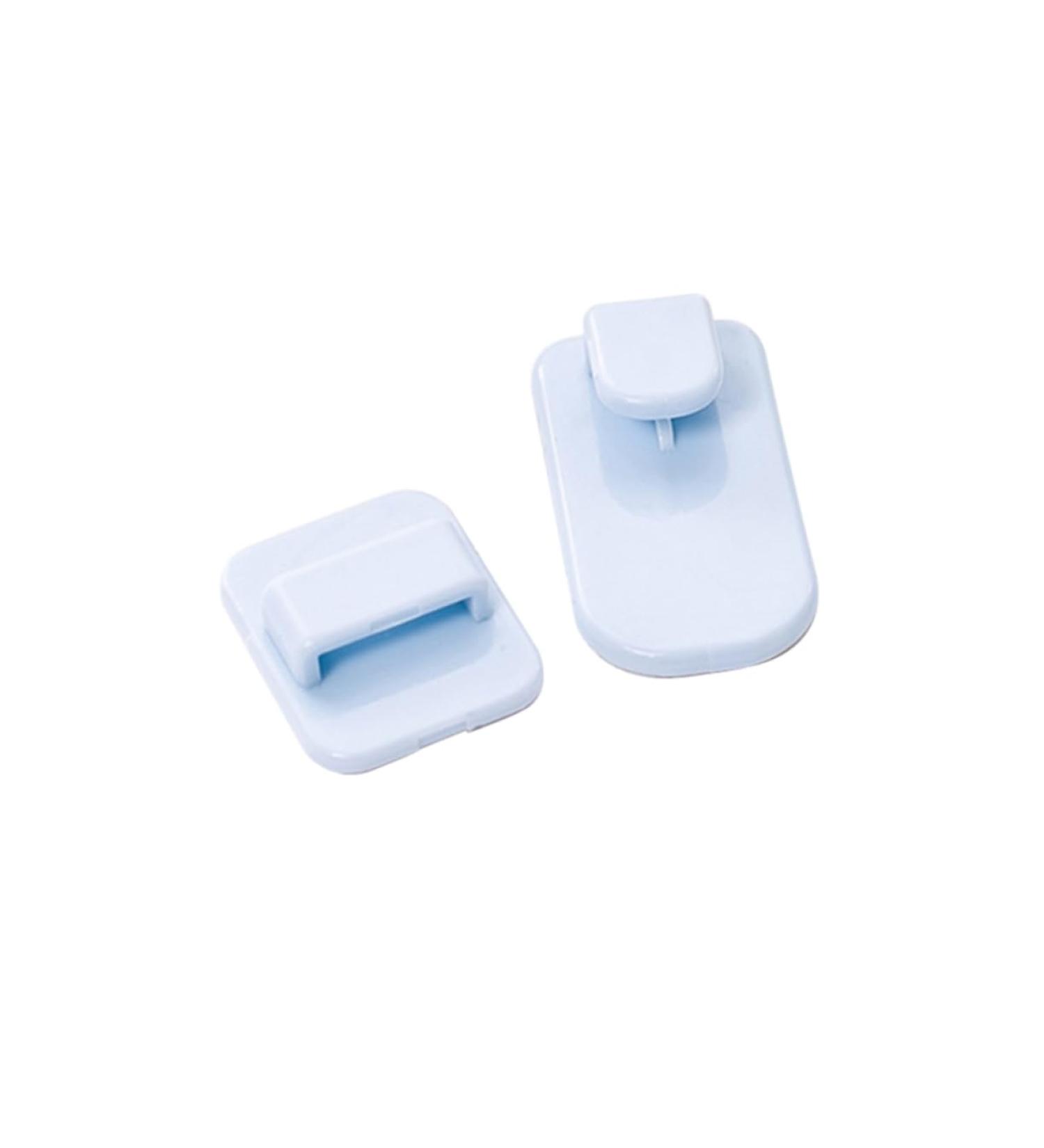 Alipis 2 Towel Hooks Wall Mount Hook Wall Hanger Hooks Wall Hooks Coat Hooks Hook up Wall Hanging Nail medium Sky-blue - Buy Online on GoSupps.com