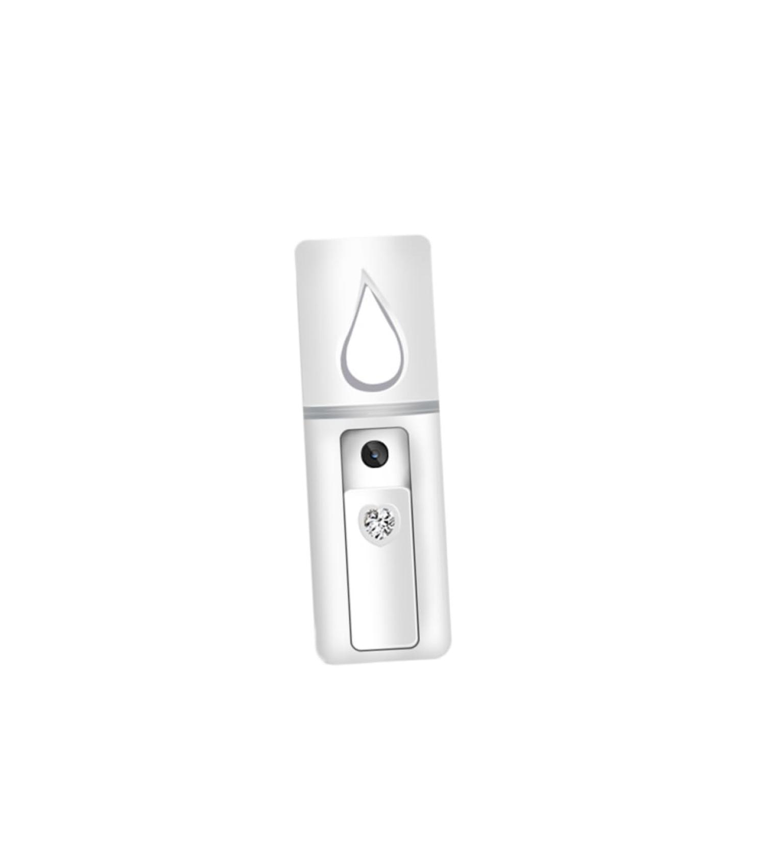 Baluue Nanometer Sprayer Makeup Brishes Face Sprayer Mini Face Humidifier Cool Face Mist Steamer White - Buy Online on GoSupps.com