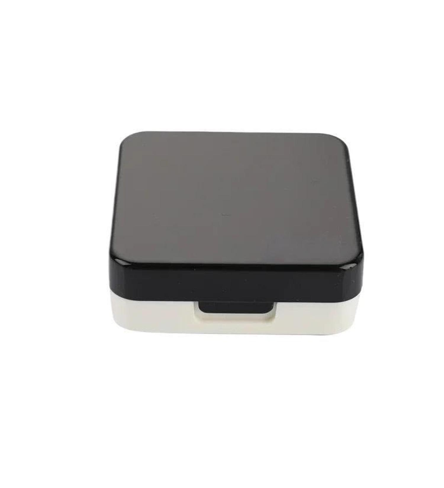 Buy KCHYCV Square Portable Contact Lens Container - Travel Storage for Monochrome Lens Accessories (Black) - Buy Online on GoSupps.com