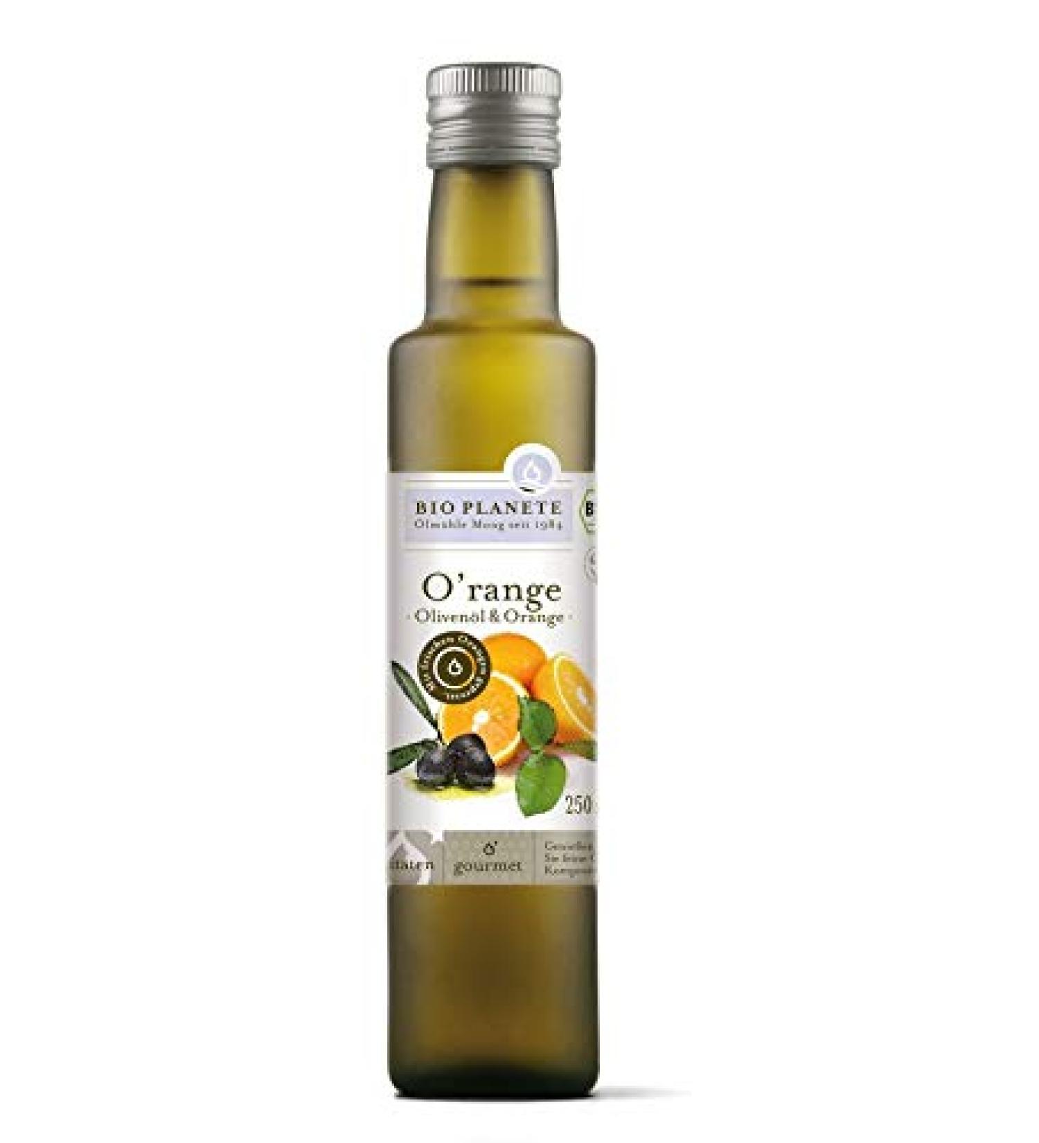 Extra virgin olive oil with orange 250ml