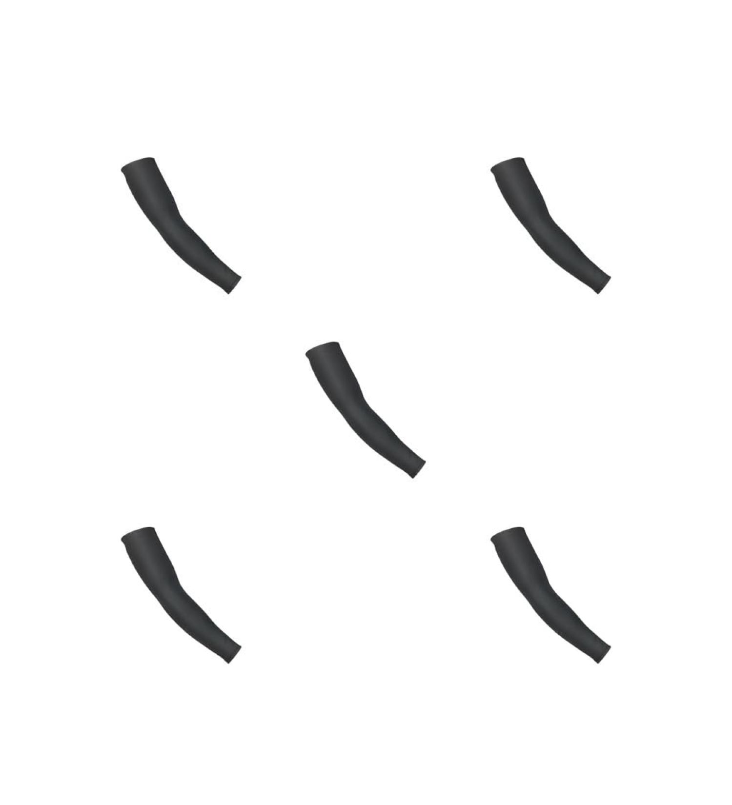 Buy Mealoodousmousmus Musea Sport Arm Sleeve Set - Elastic Elbow Protection for Football & Cycling | Portable Support for Men | Size L - 5 Pack - Buy Online on GoSupps.com