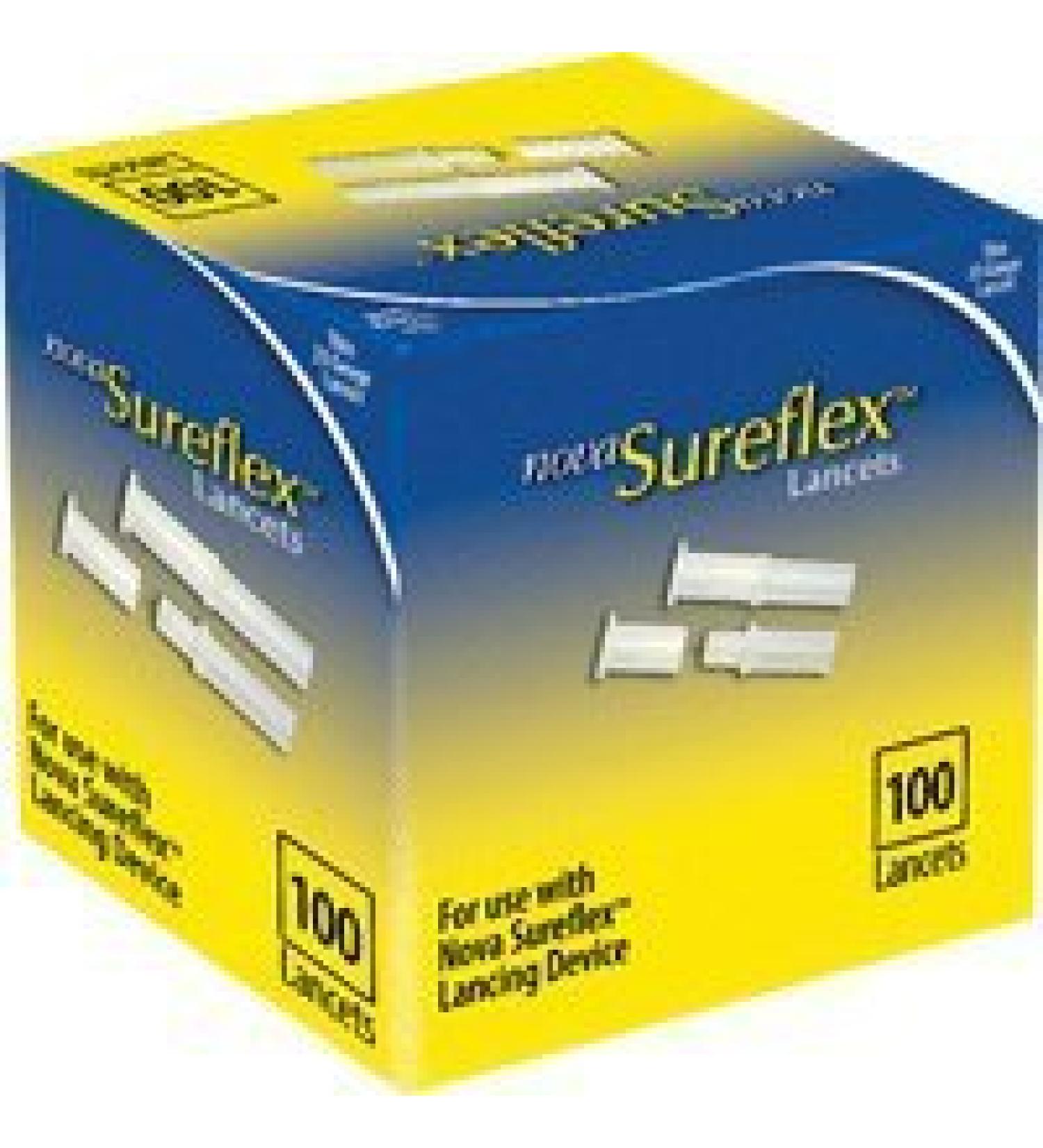 Sanvita Cbgm Llc Nu48738 Nova Sureflex Lancet 33G (100 Count) Sanvita Cbgm Llc - Pack(Age) 100