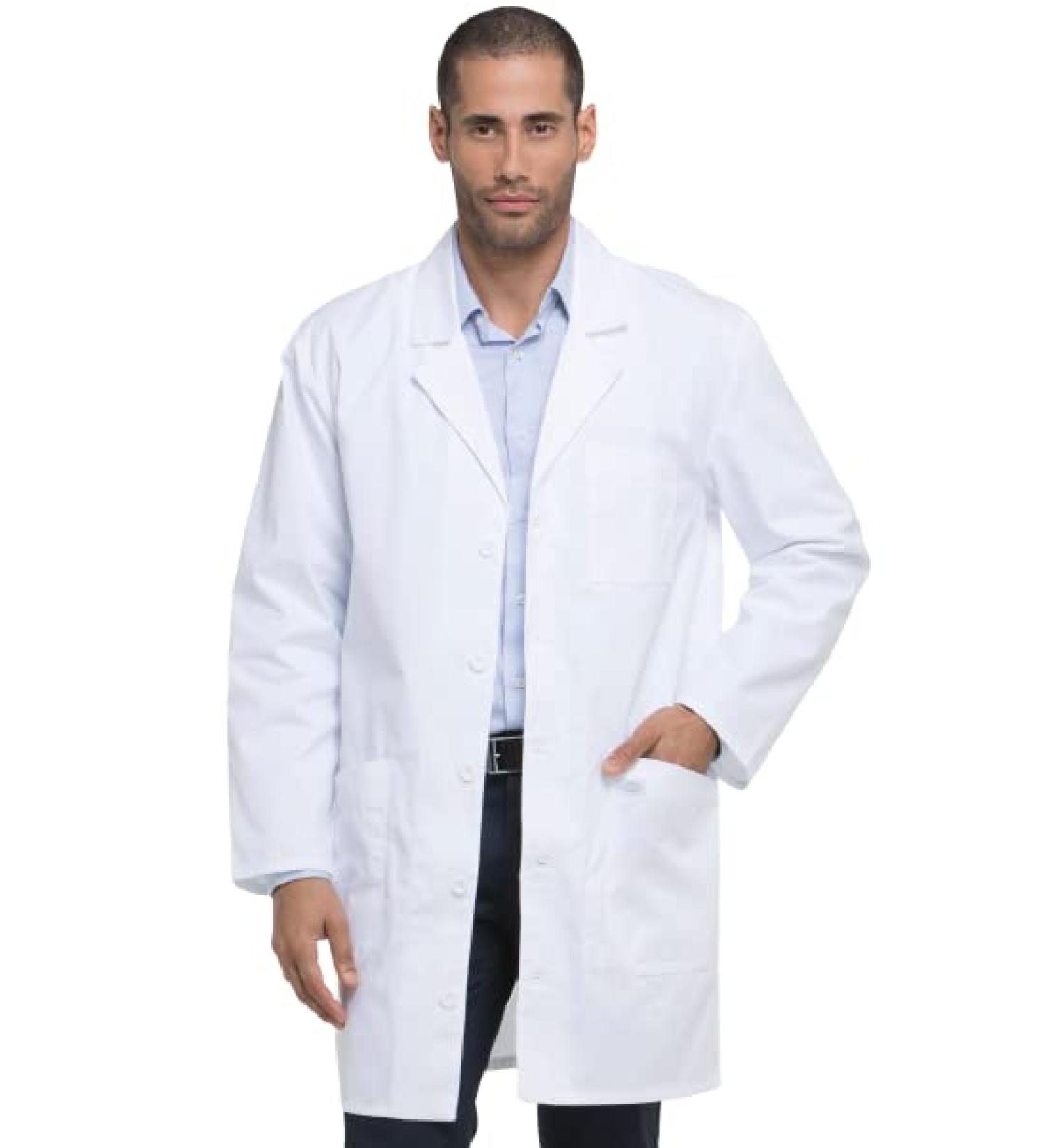 Dickies EDS Professional Lab Coat 37 83404 - White, Medium | Men & Women Scrubs - Buy Online on GoSupps.com