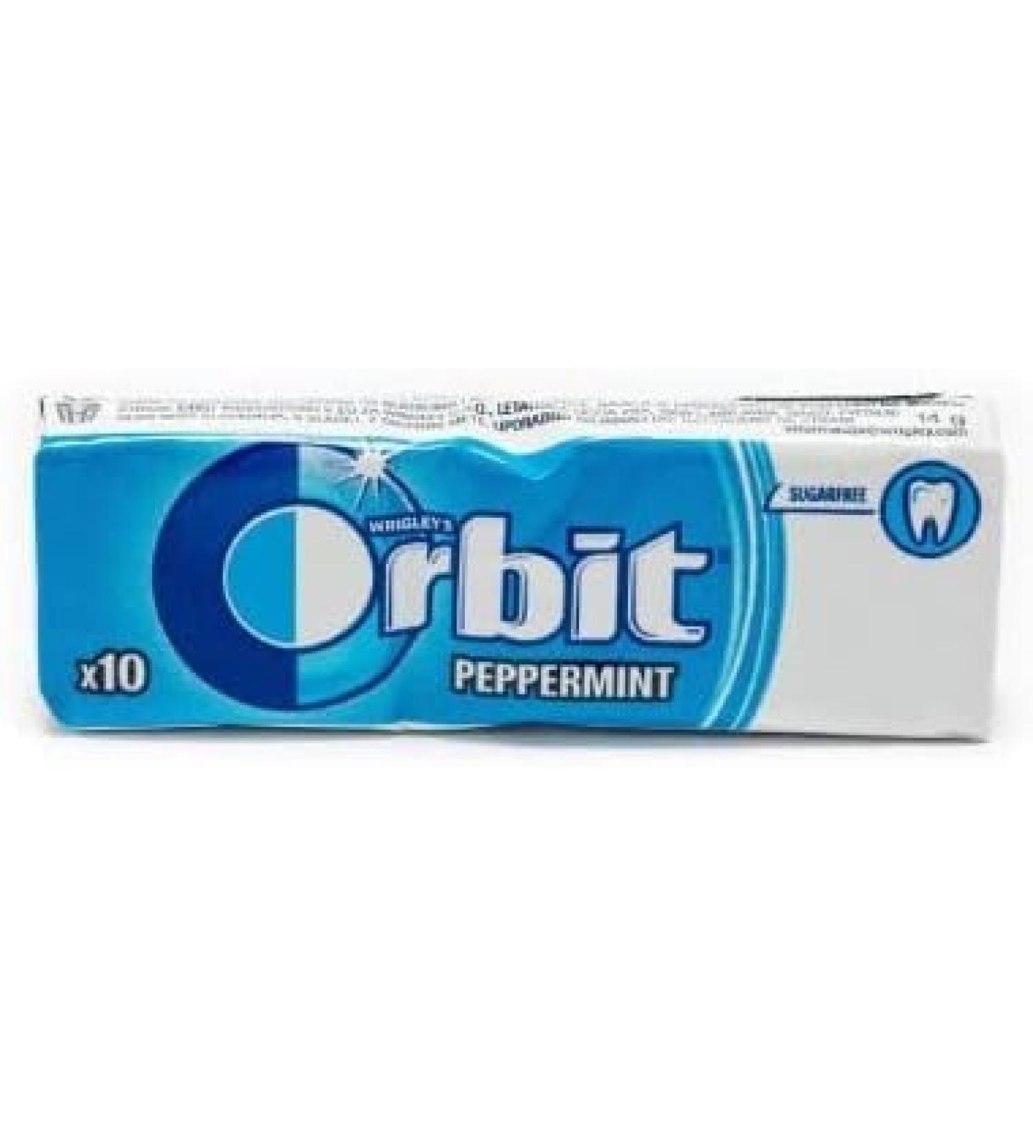 vapewaves 10-30 Packs of Original WRIGLEY'S Orbit/Extra Chewing Gum Packs Fresh Stock (Orbit Peppermint 20 Pack) Helps keep Teeth Clean And Mouth Fresh Sold By Kidzbuzz