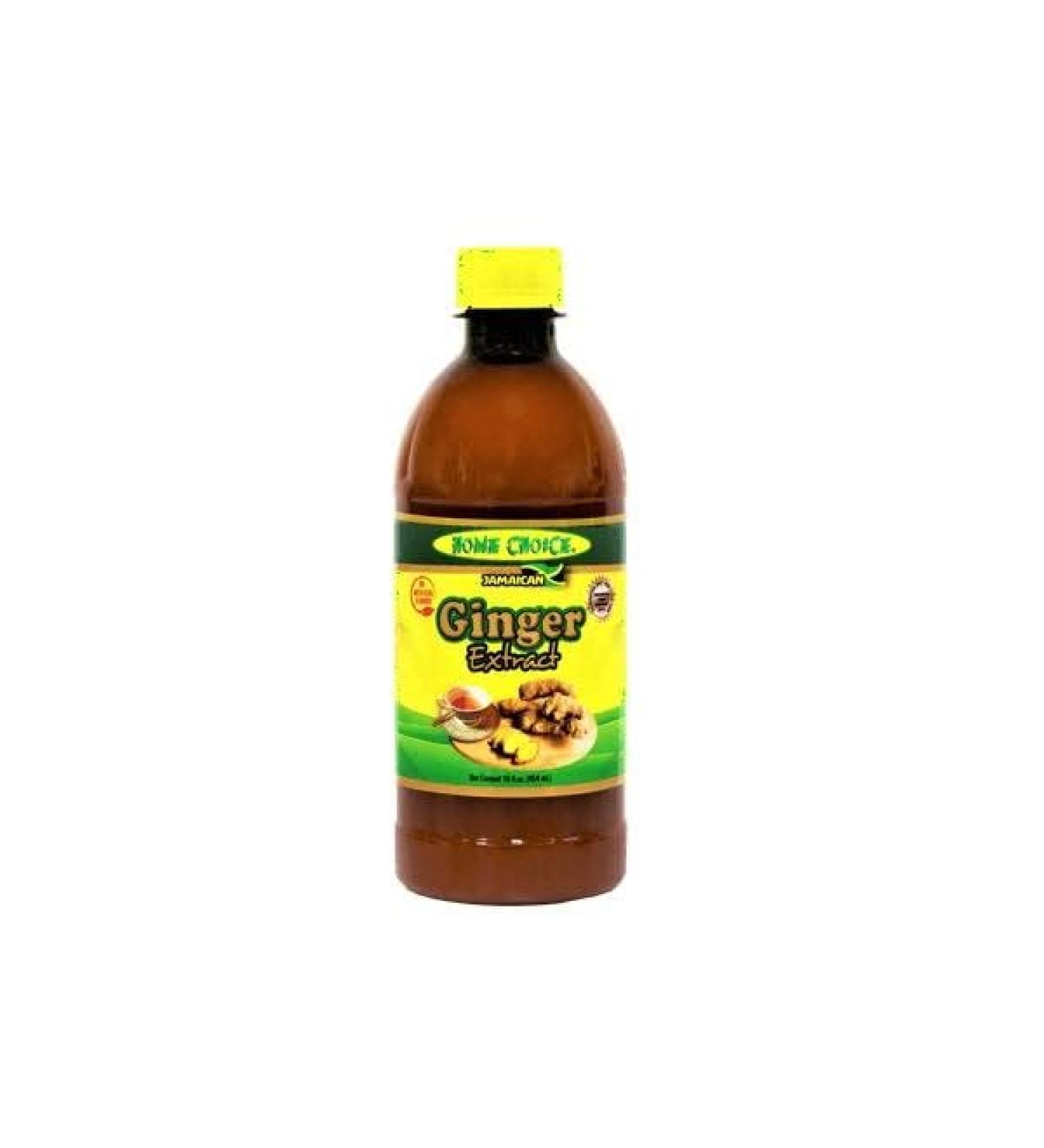Jamaican Ginger Extract Flavoring by Home Choice - 16 fl oz