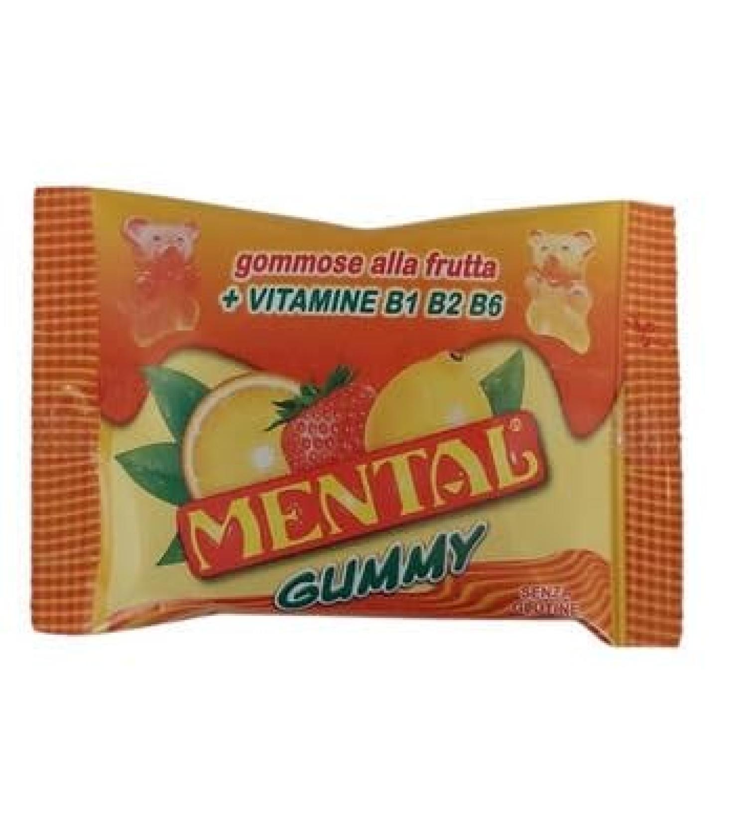 IBF Fassi Mental Gummy Fruit Gummy with Vitamins B1 B2 B6 12 x 42g Sachets