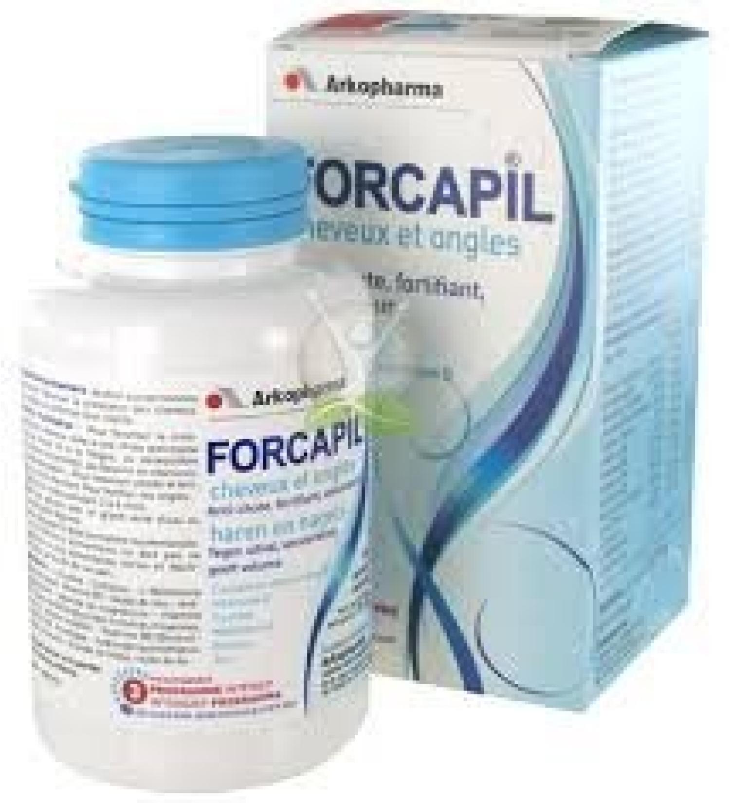 Arkopharma Forcapil Hair and Nails Growth Stimulator 180 Capsules