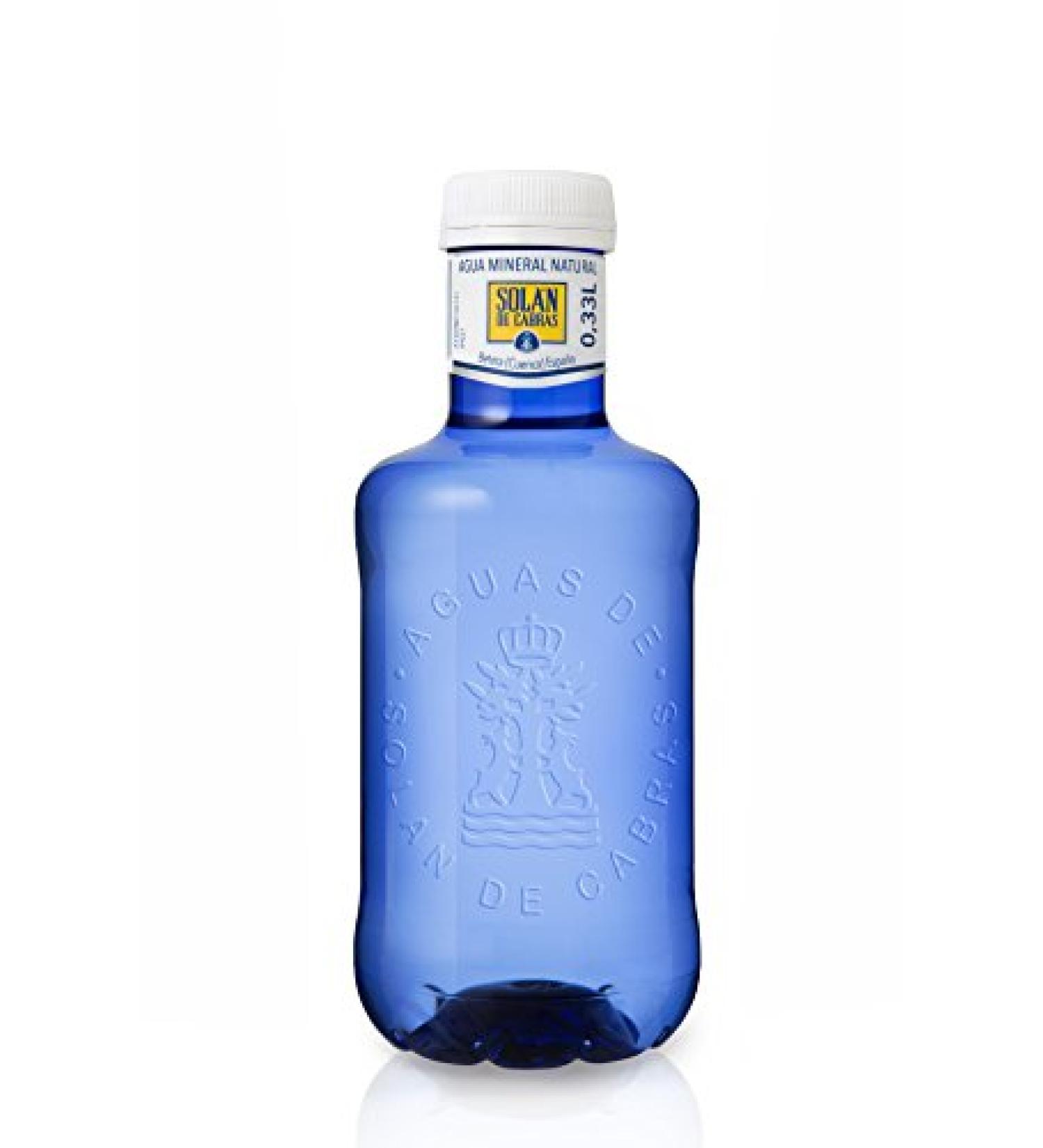 Solan de Cabras mineral water bottle 0.33L (Includes 0.12 door supplement)