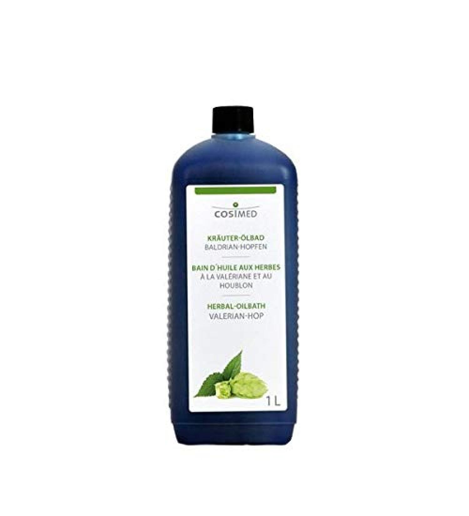 Herbal Oil Bath Valerian-Hops 1 l bottle bath additive