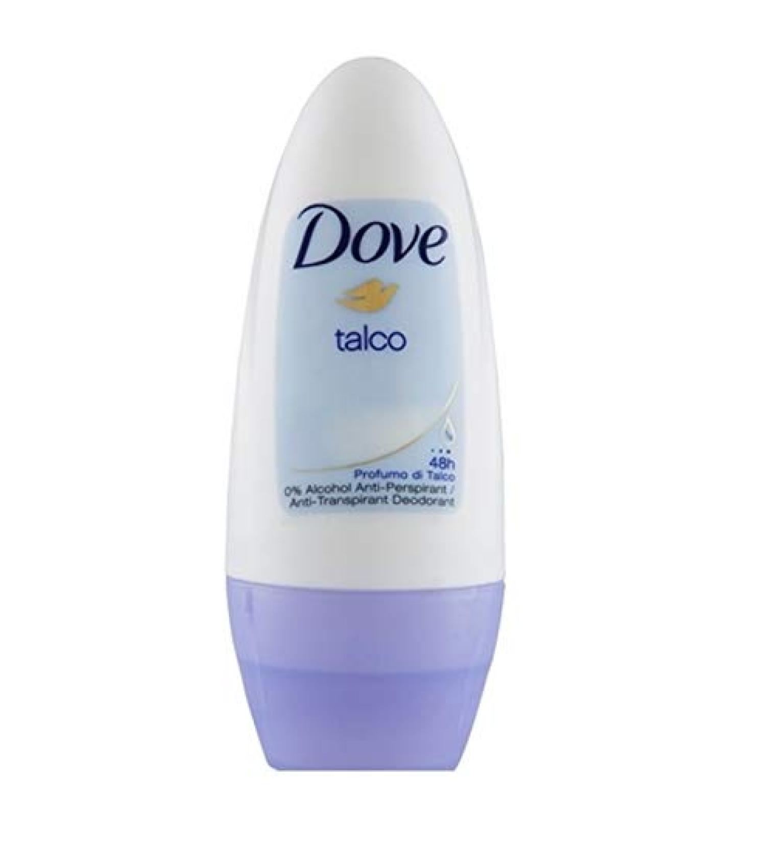 Dove Dove Talco Roll-On Deodorant for Women 6-Pack 50ml