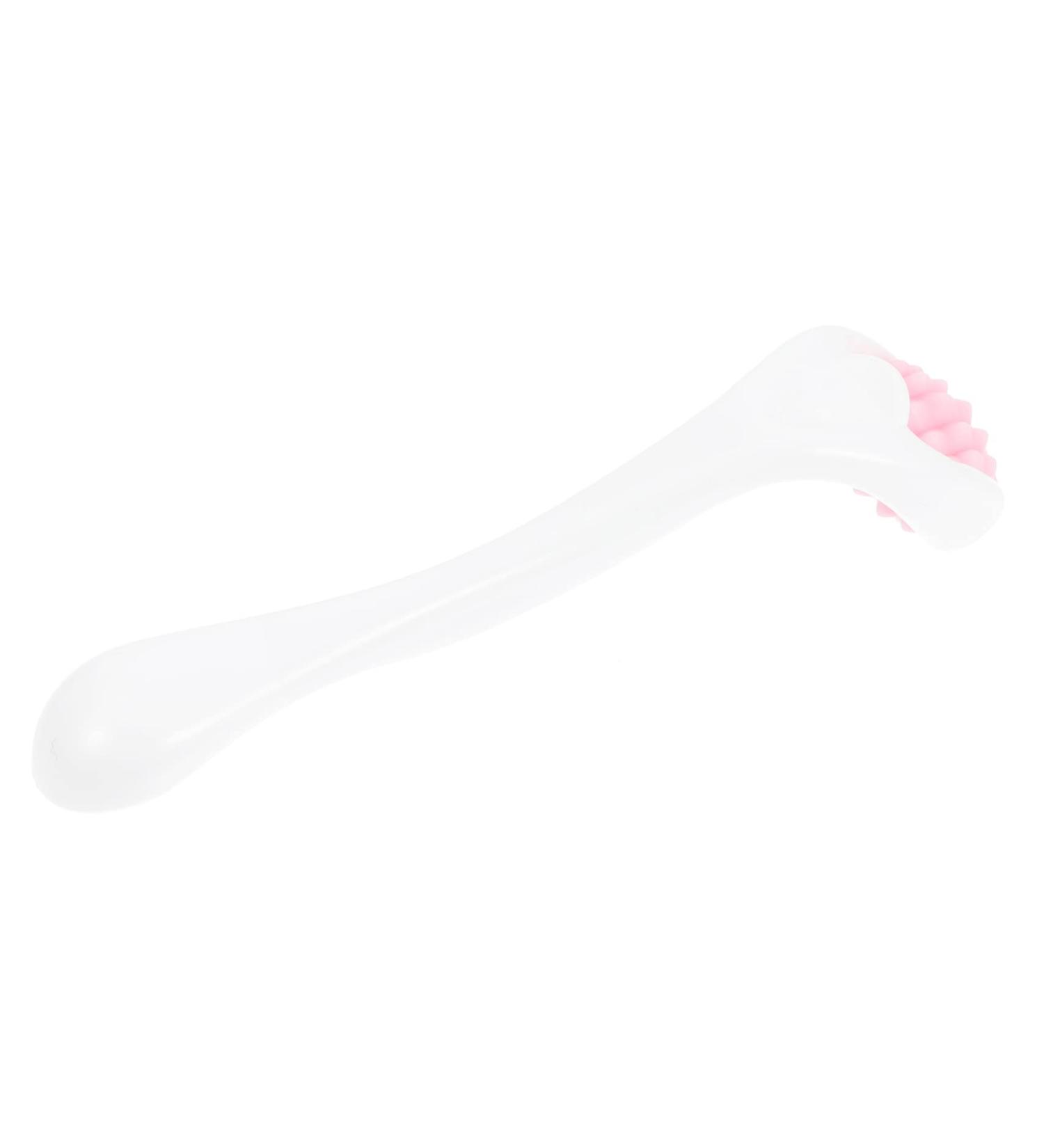 Silicone Face Massager & Eye Roller - Pink Beauty Device for Glowing Skin | International Shipping - Buy Online on GoSupps.com