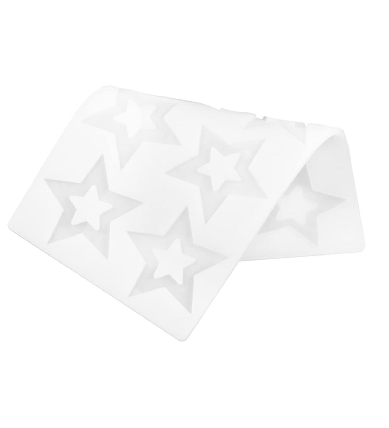 Silicone Mold Silicone Star Mold Star Chocolate Molds Candy Mold Epoxy Resin Craft Silicone Chocolate Mold Resin Letter Molds Star Fondant Cake White Silica Gel Insert Star Shape - Buy Online on GoSupps.com