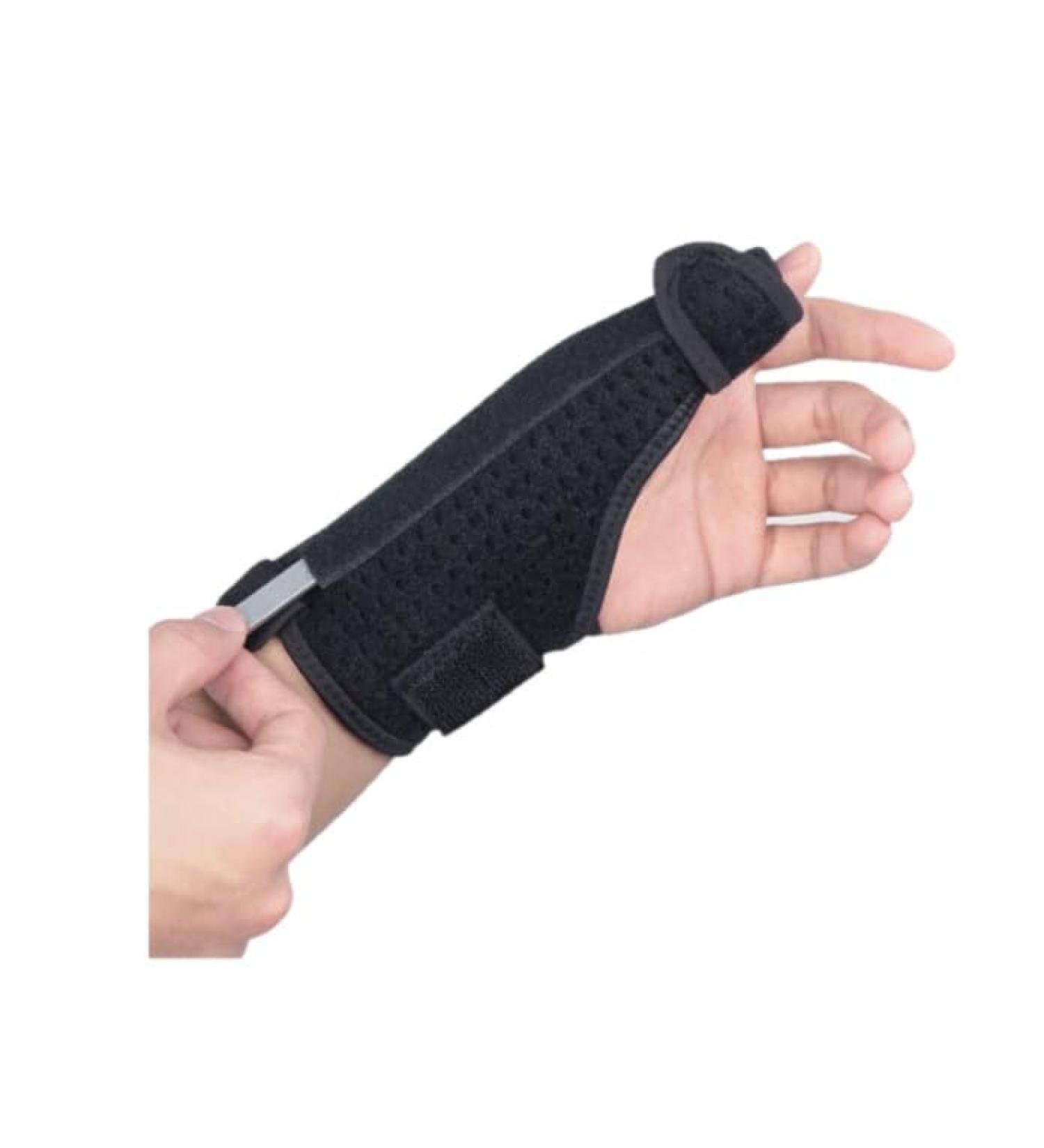 Thumb Brace for Pain Relief | Washable Support Strap for Arthritis Tendonitis & Carpal Tunnel - Optimal Fracture Stabilizer (M - Buy Online on GoSupps.com