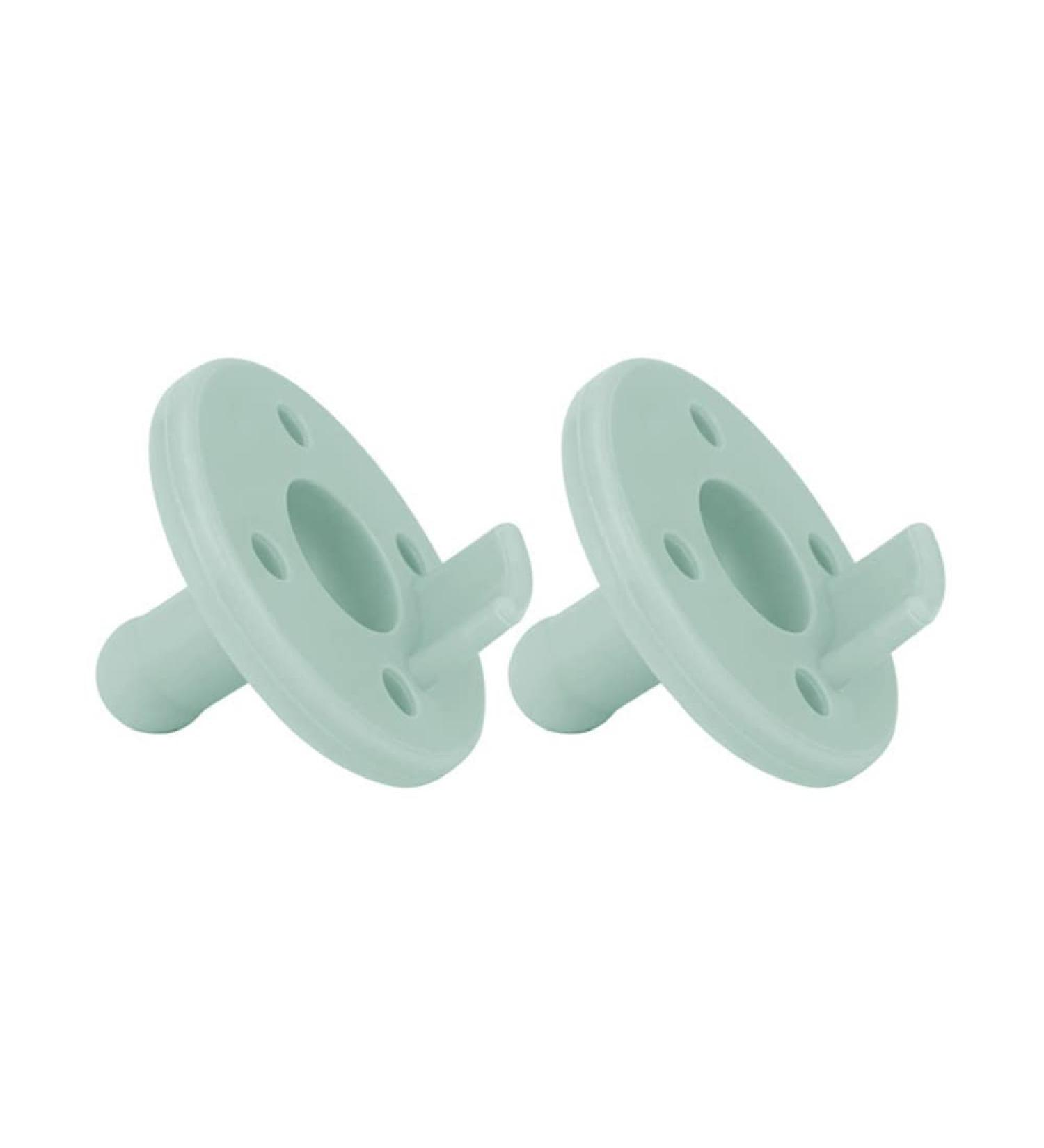 MinikOiOi Basics Bib 101020061 - Aqua Green & Grey 2-Piece Bib | International Shipping Available - Buy Online on GoSupps.com