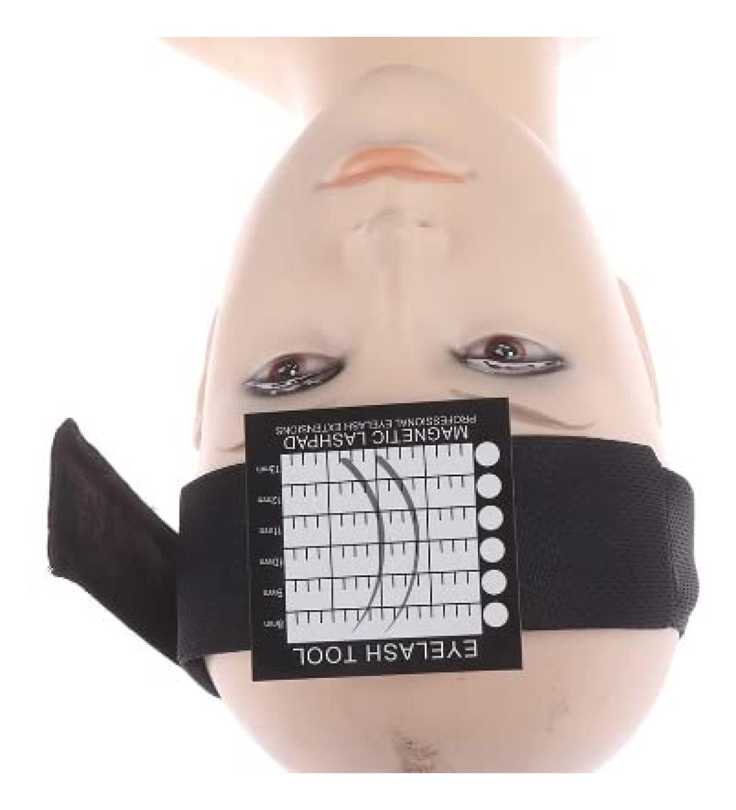 Headband with Magnetic Eyelash Pad for Easy Eyelash Extensions | Eyelash Holder & Application Tool - Buy Online on GoSupps.com