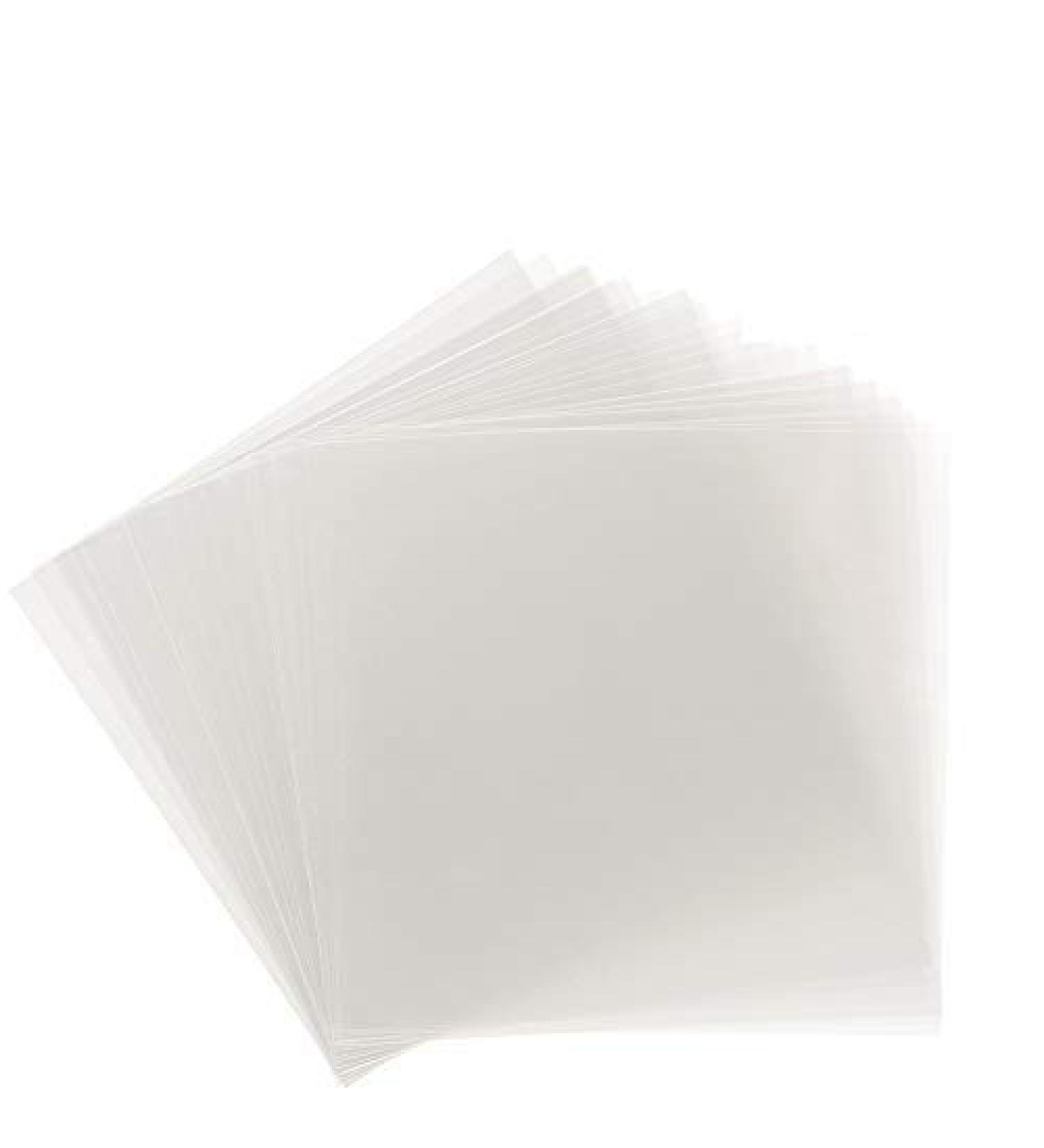 Samsill 50 Pack 12x12 .007 Clear Craft Plastic Sheets for Cricut Stencils & Crafts - Buy Online on GoSupps.com