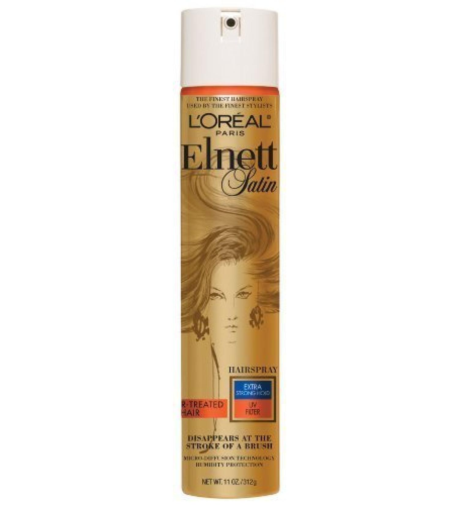 Lor Elnett Hs Uv Fltr Ex Size 11z Loreal Lp Elnett Extra Strong Hold Uv Filter Aerosal Spray